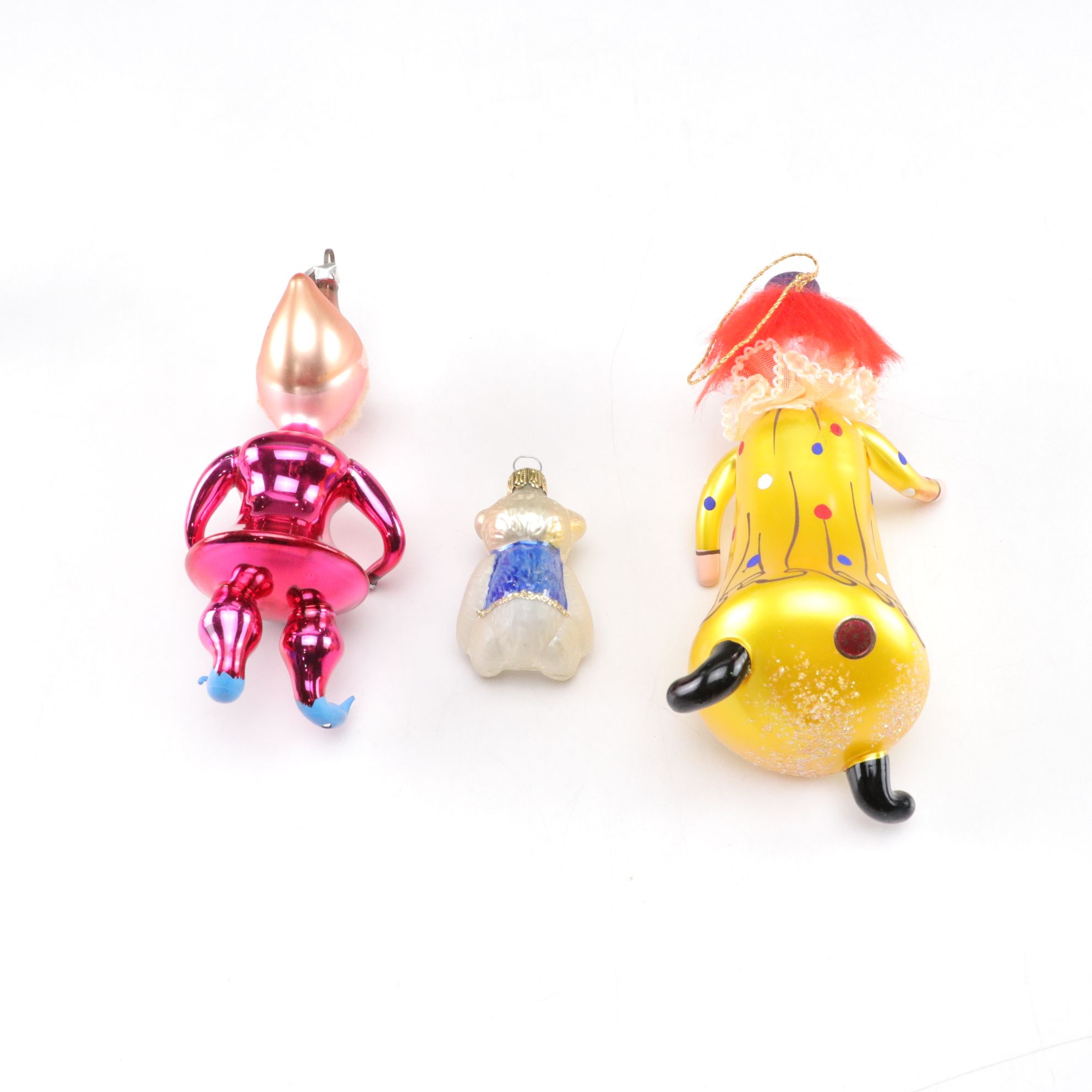 Clown and Dwarf Ornaments and Other Decor