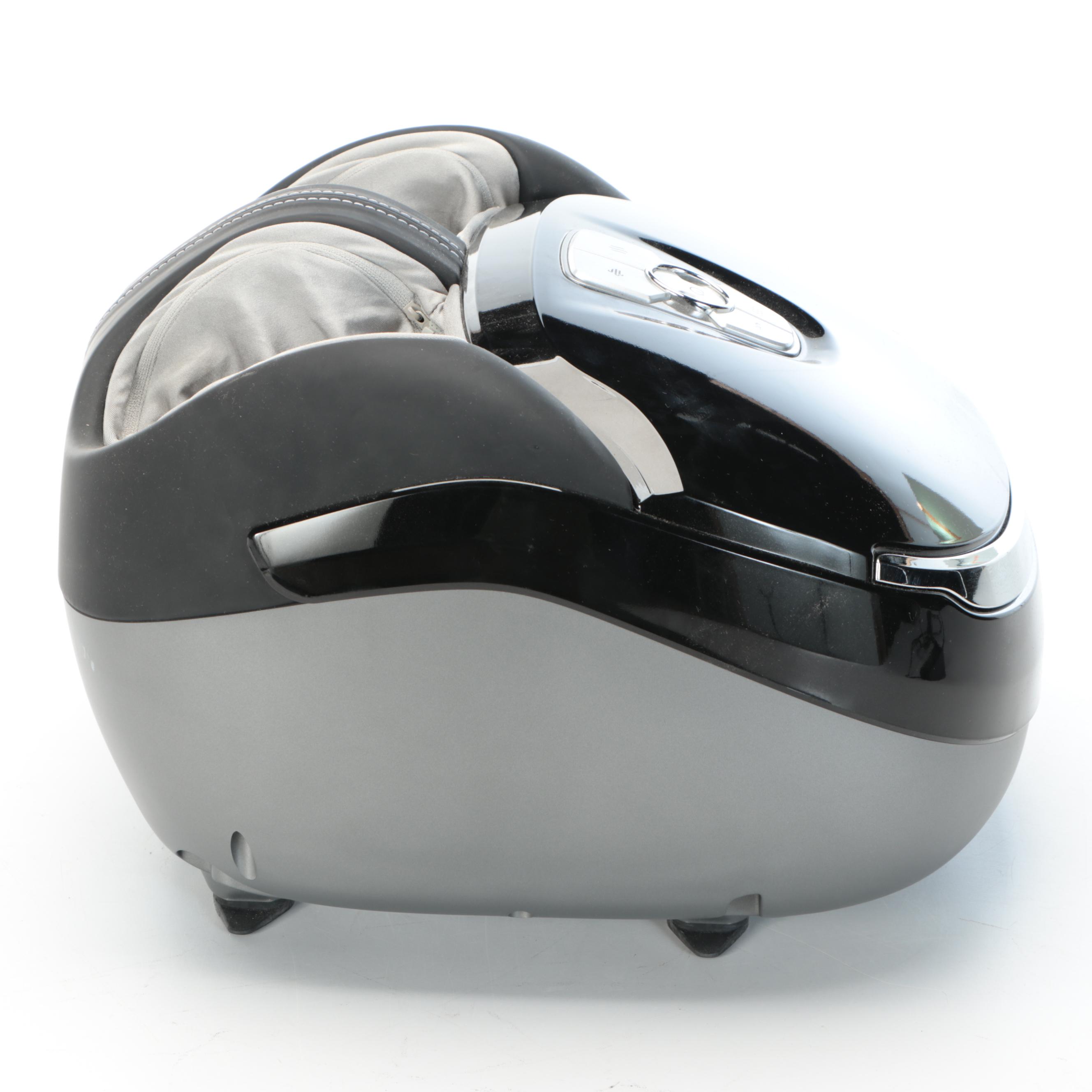 Honeywell Standing Floor Fan and Brookstone Foot Massager