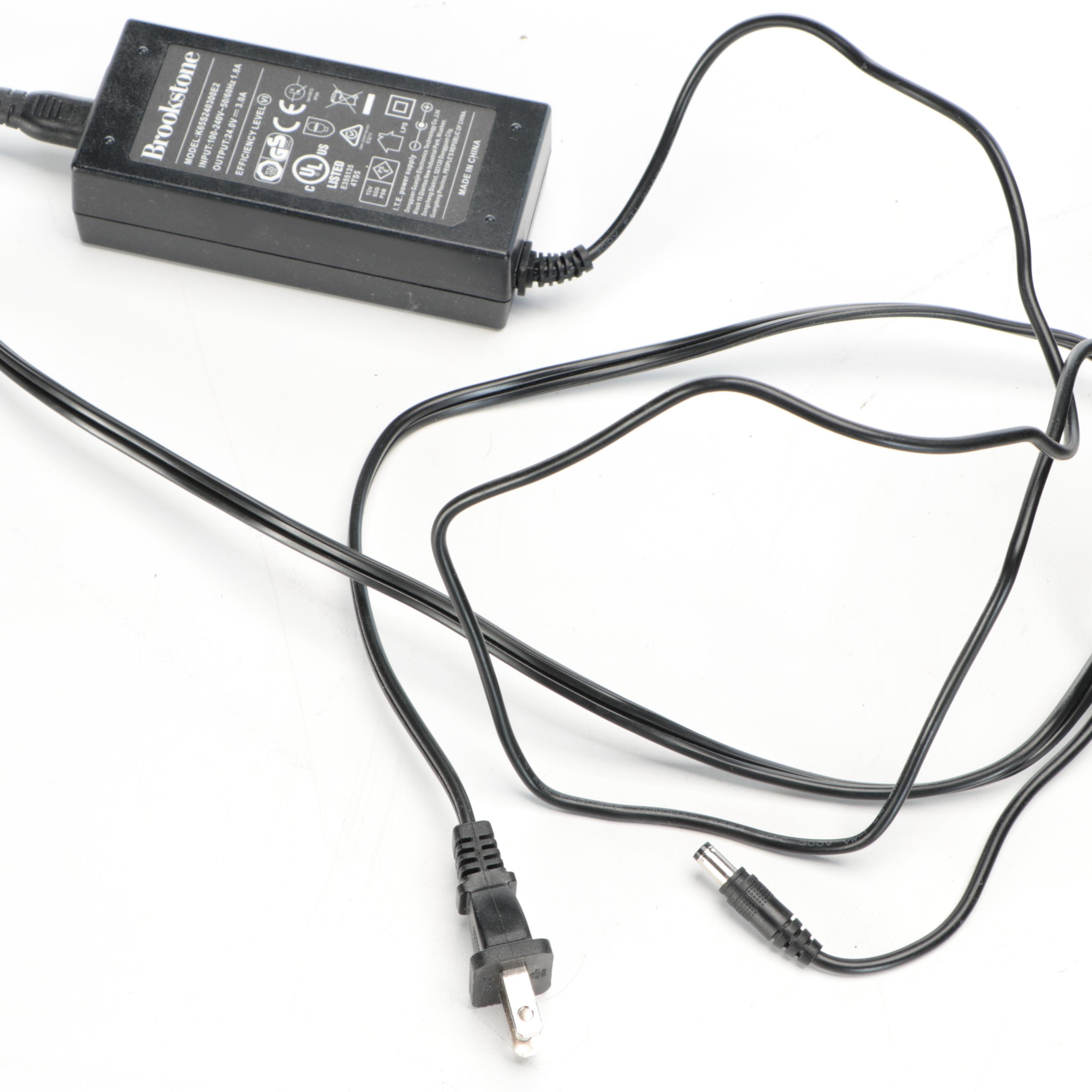 Honeywell Standing Floor Fan and Brookstone Foot Massager