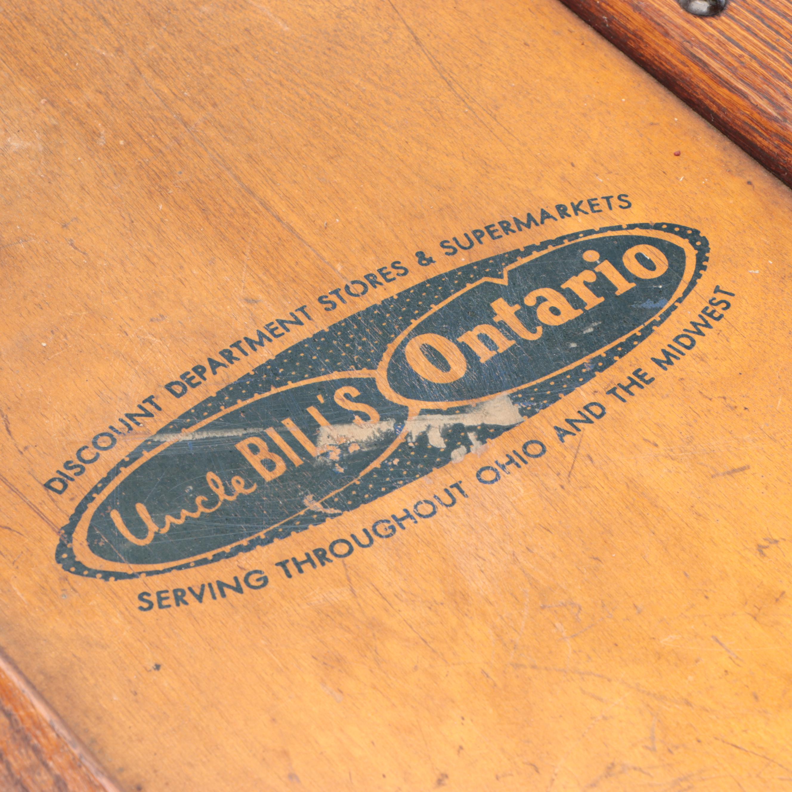 Uncle Bill's Discount Store Mechanics Garage Creeper