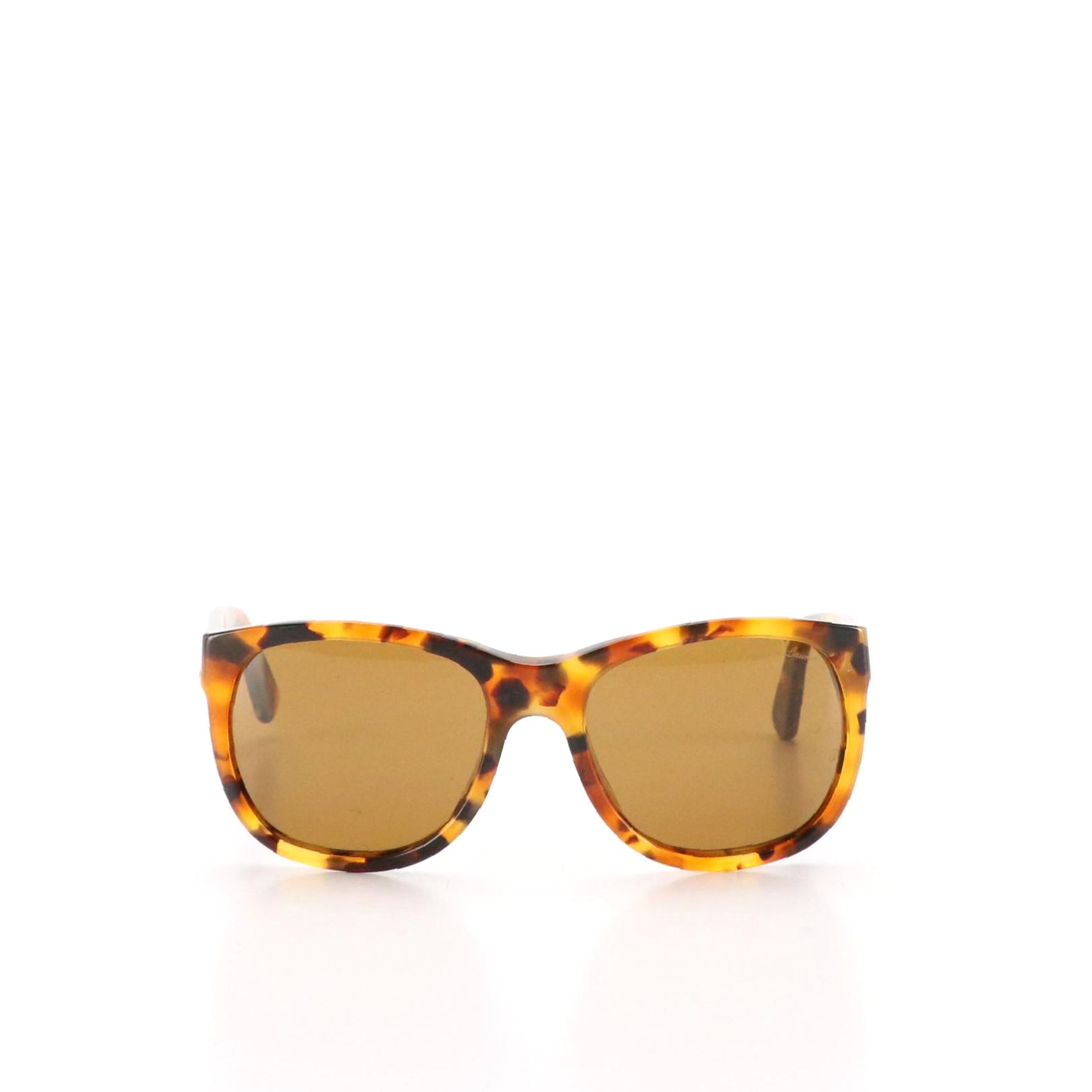 Ralph Lauren RL 8072-W 5031/53 Antique Tortoise Style Square Sunglasses in Case