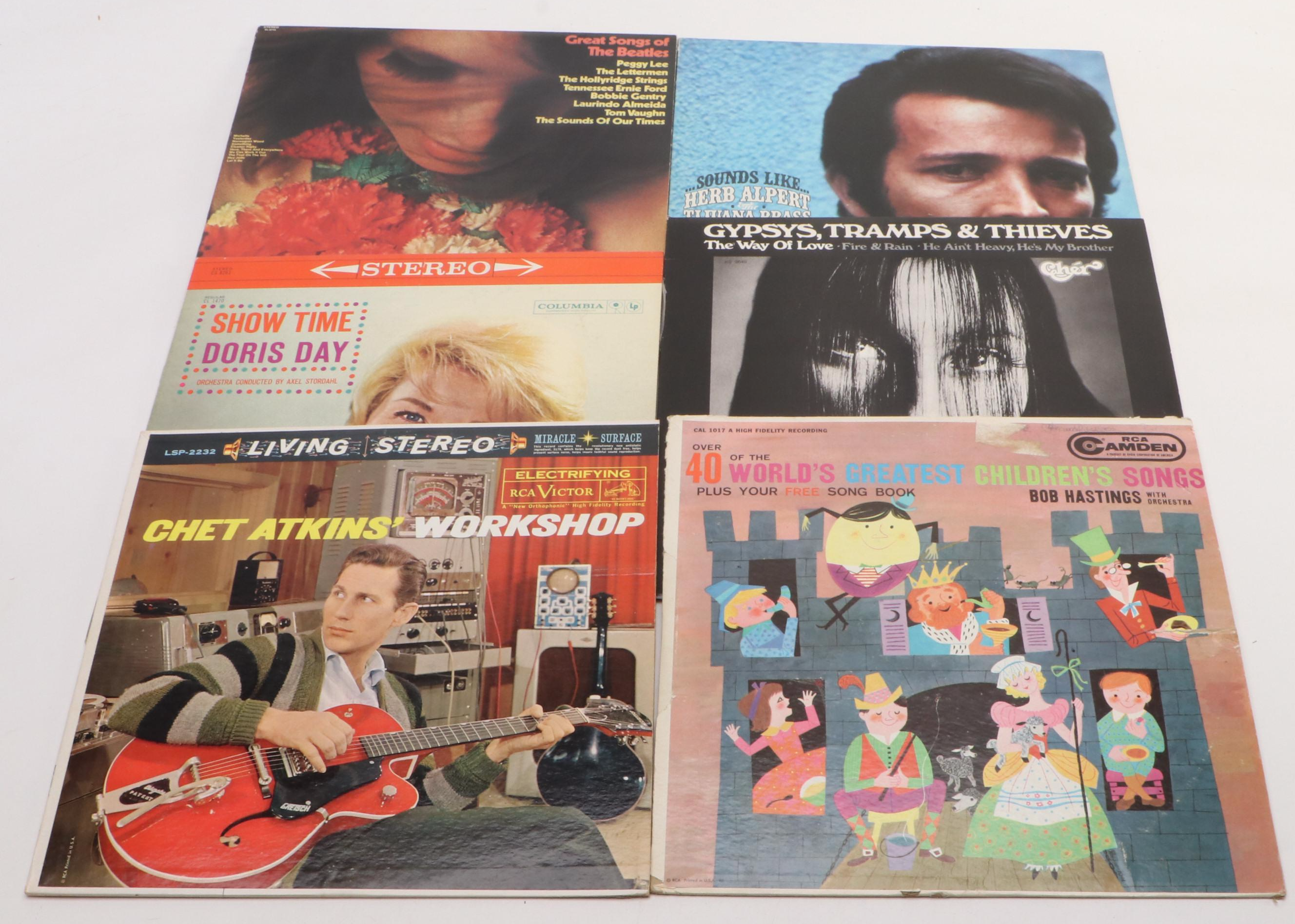 Neil Diamond, Melanie, ABBA and Other Vinyl Record Albums