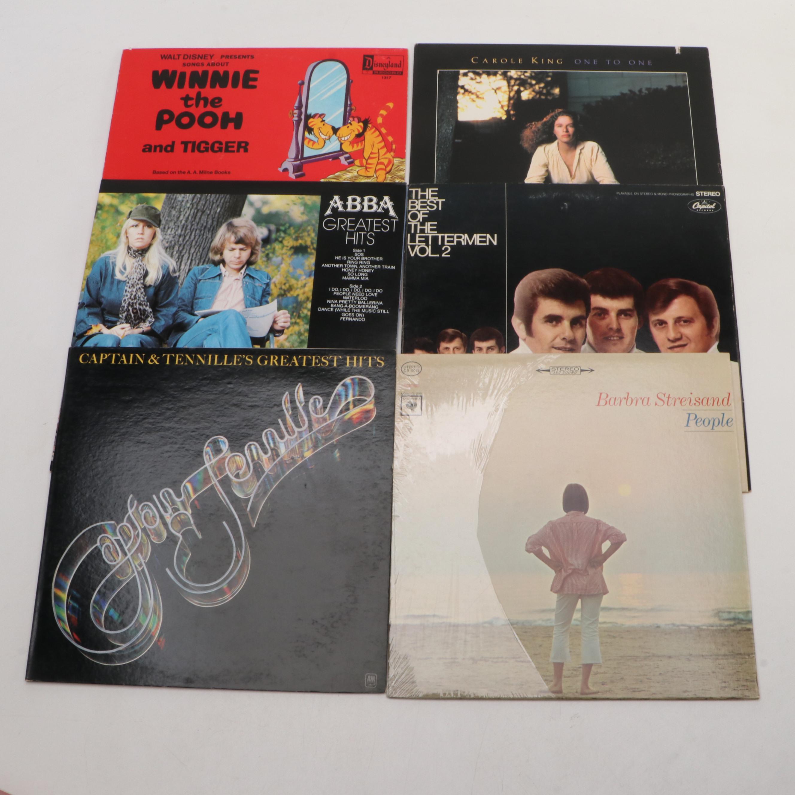 Neil Diamond, Melanie, ABBA and Other Vinyl Record Albums