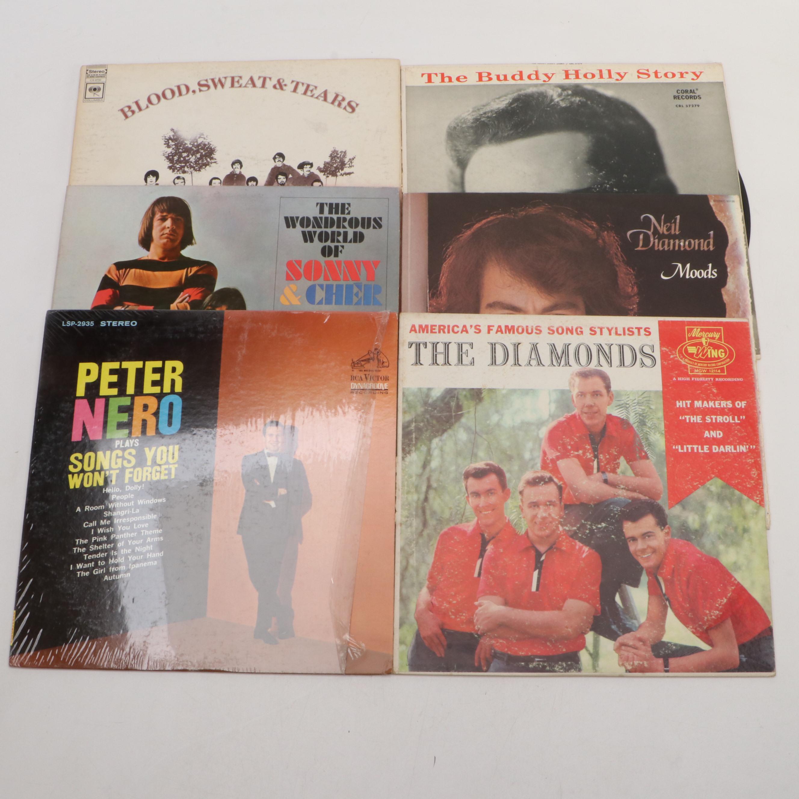 Neil Diamond, Melanie, ABBA and Other Vinyl Record Albums