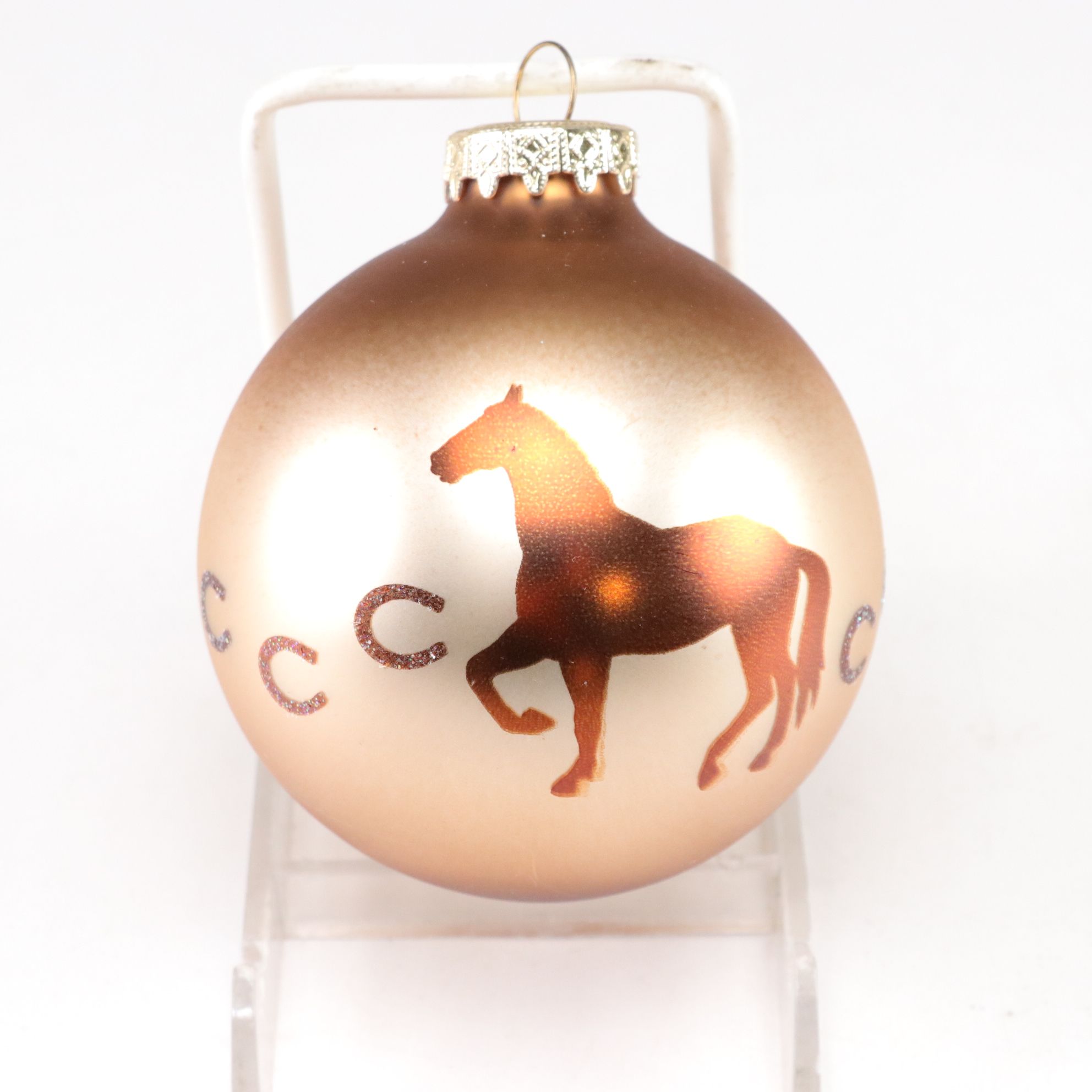 Cowboy & Horse Motif Christmas Tree Ornaments
