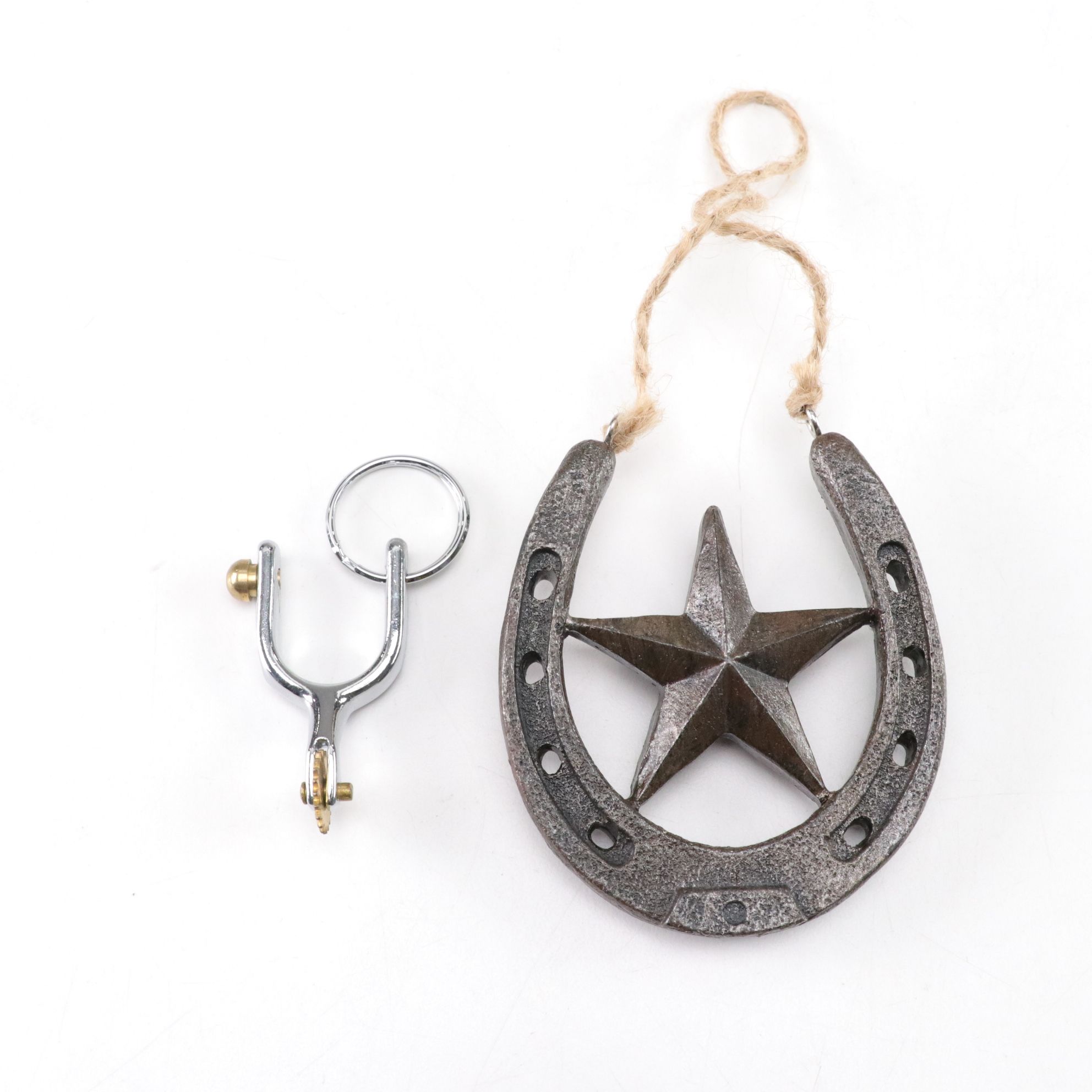 Cowboy & Horse Motif Christmas Tree Ornaments