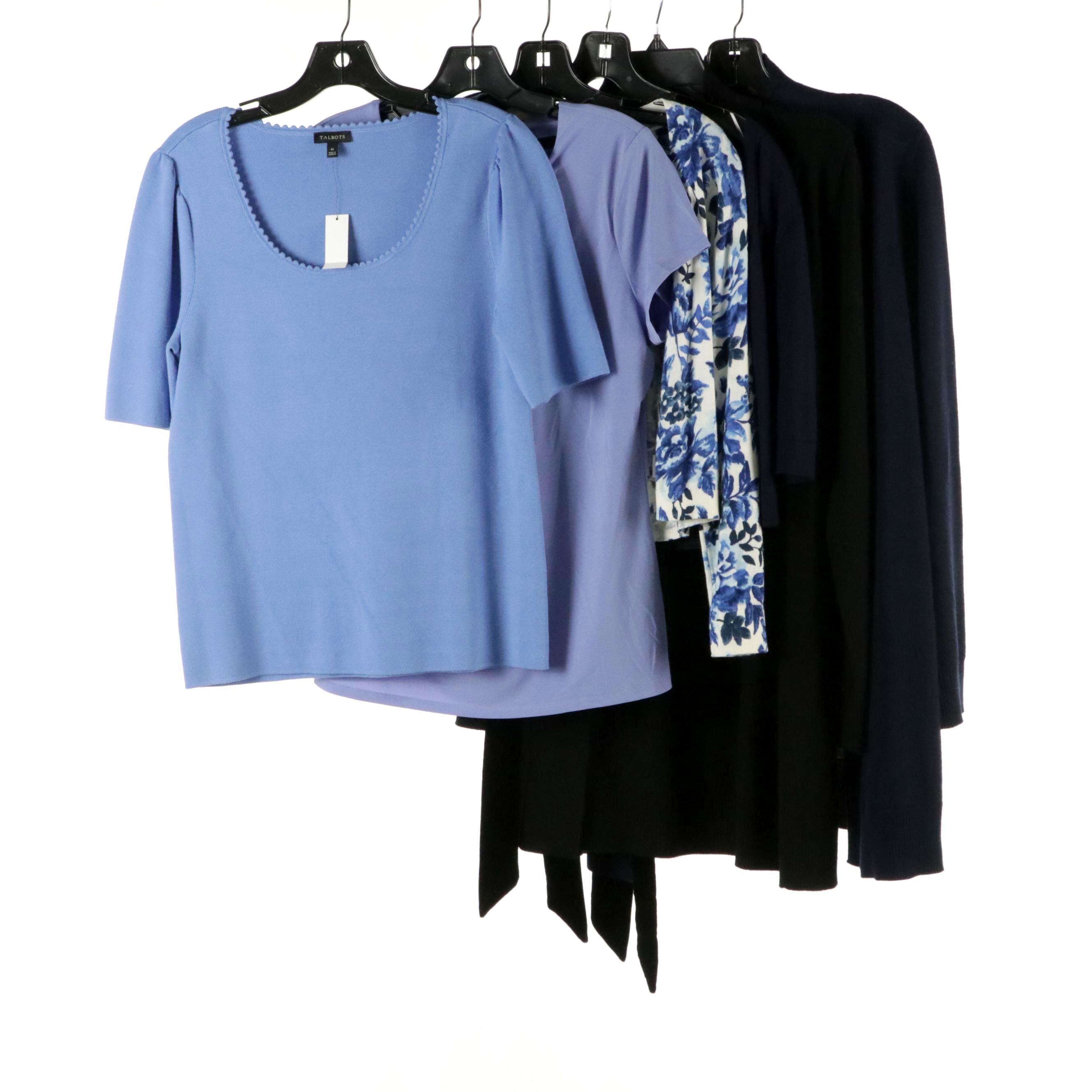Talbots Knit Tops, Belted Wool Cardigans, and More, With Tags