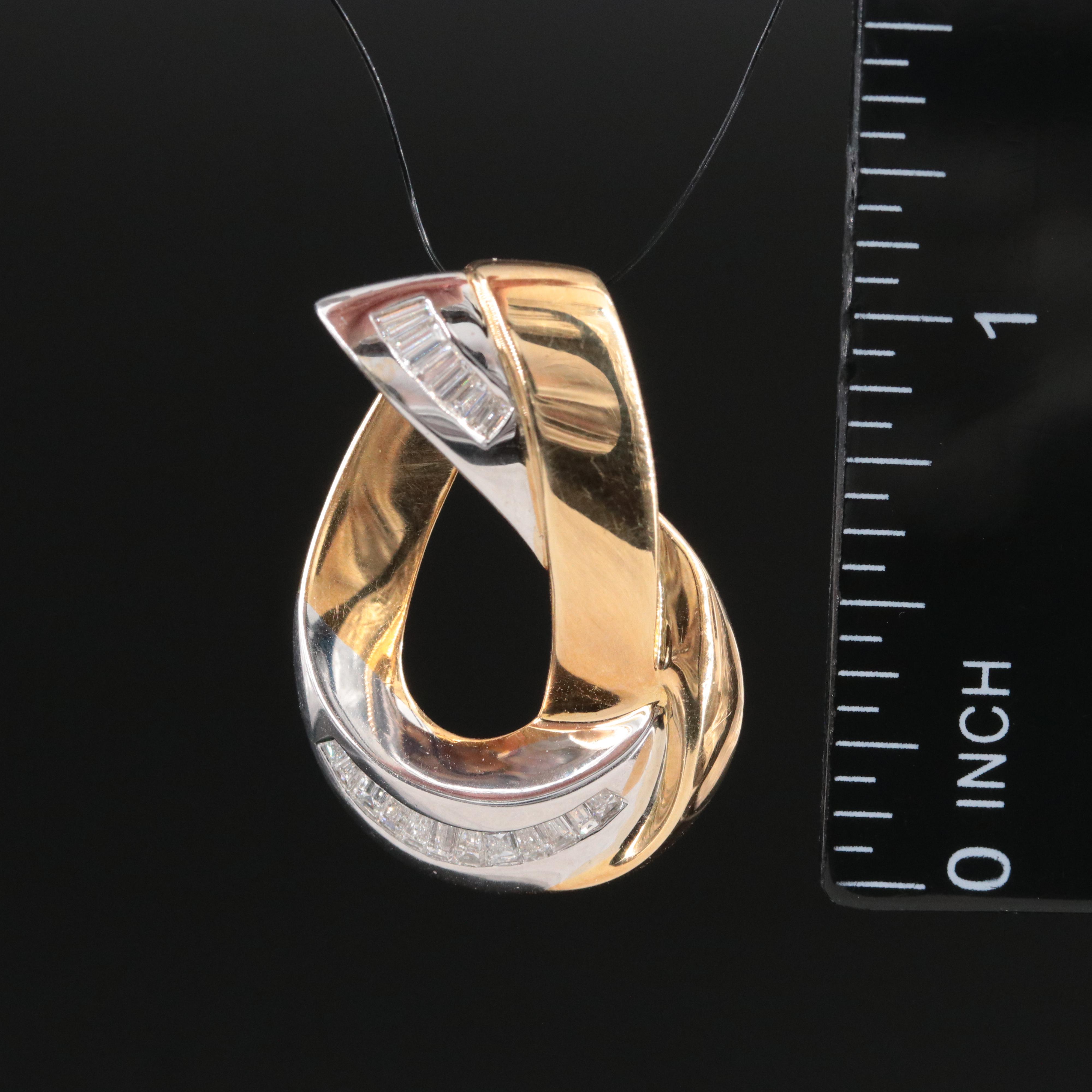 14K 0.48 CTW Diamond Pendant Slide