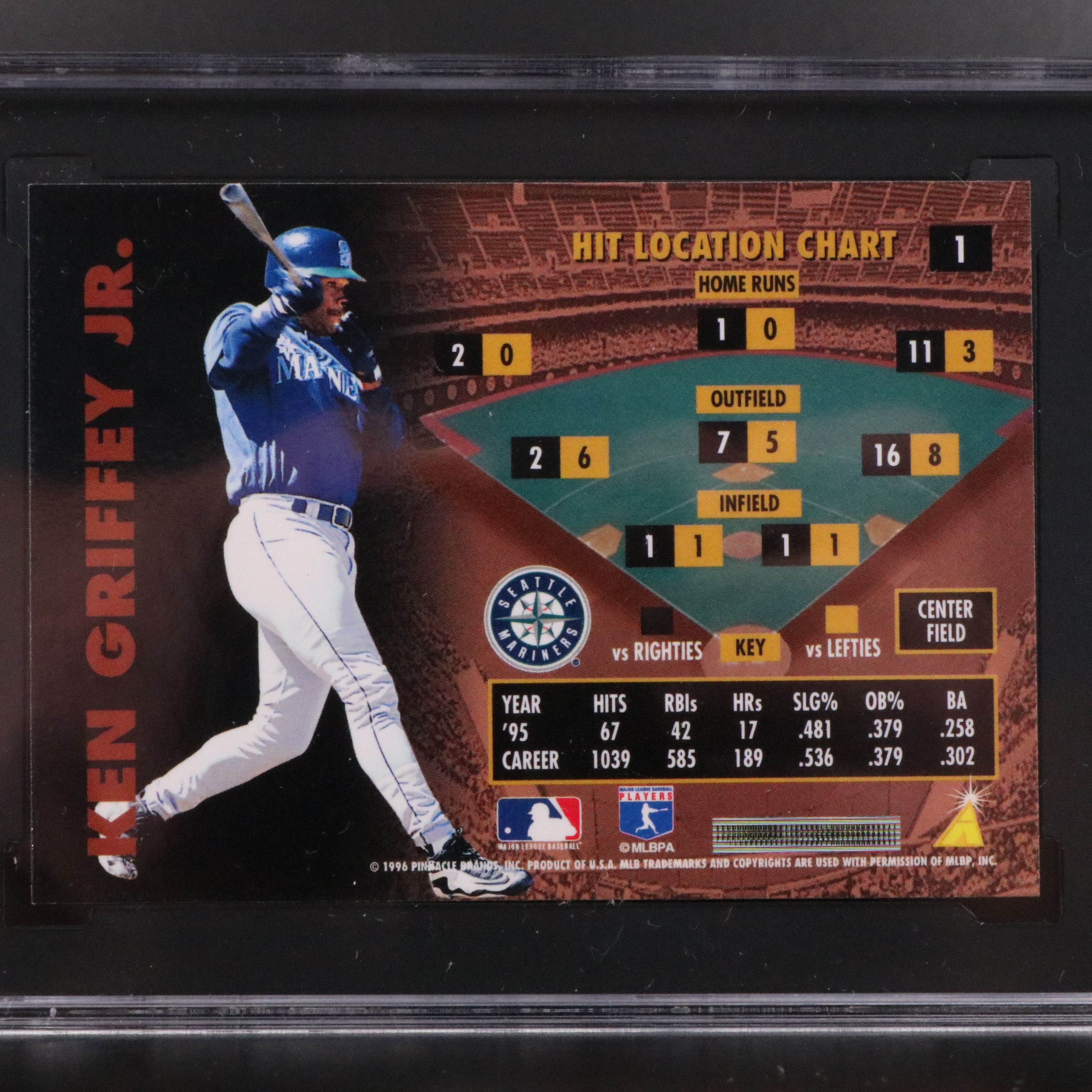 1989 Topps Traded Ken Griffey Jr. Rookie Baseball Card Graded PSA 8 with More