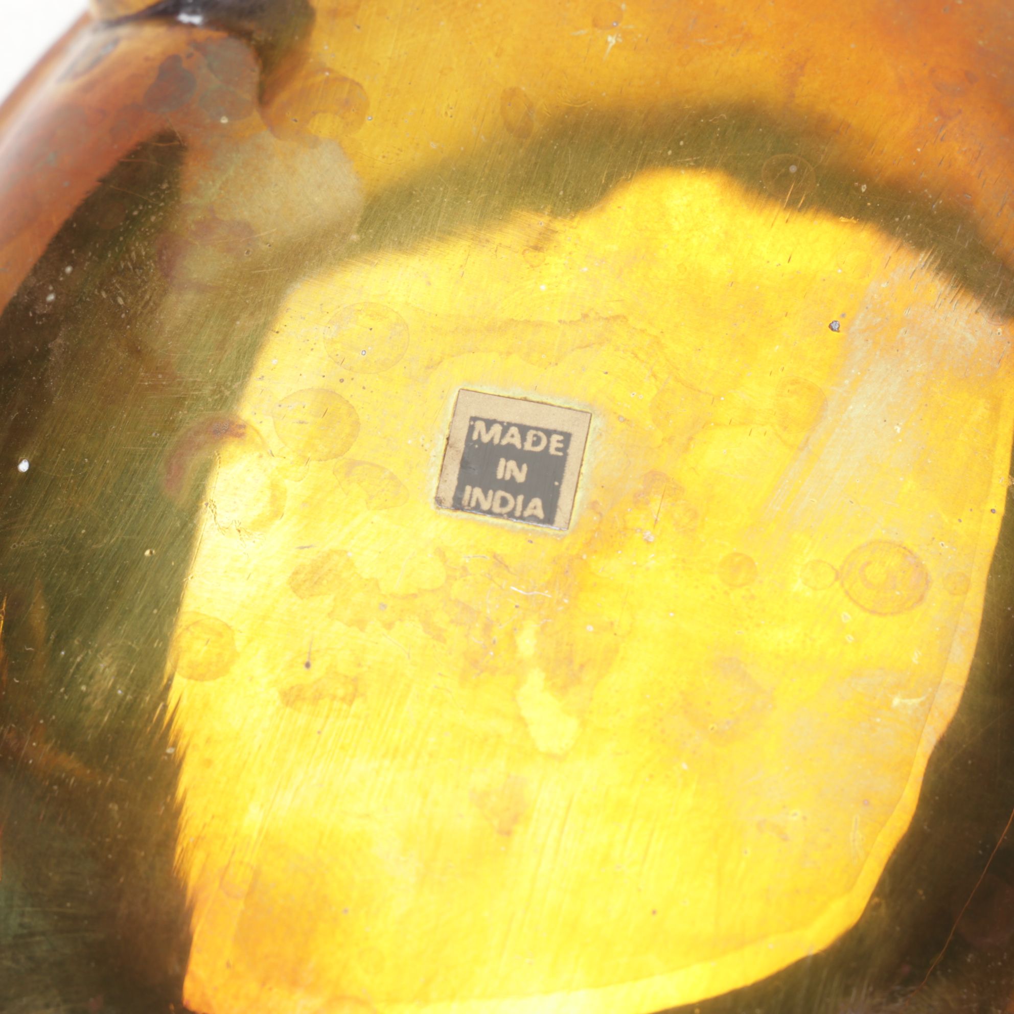 Handmade Indian and Korean Brass Chamberstick, Footed Trinket Dishes and More