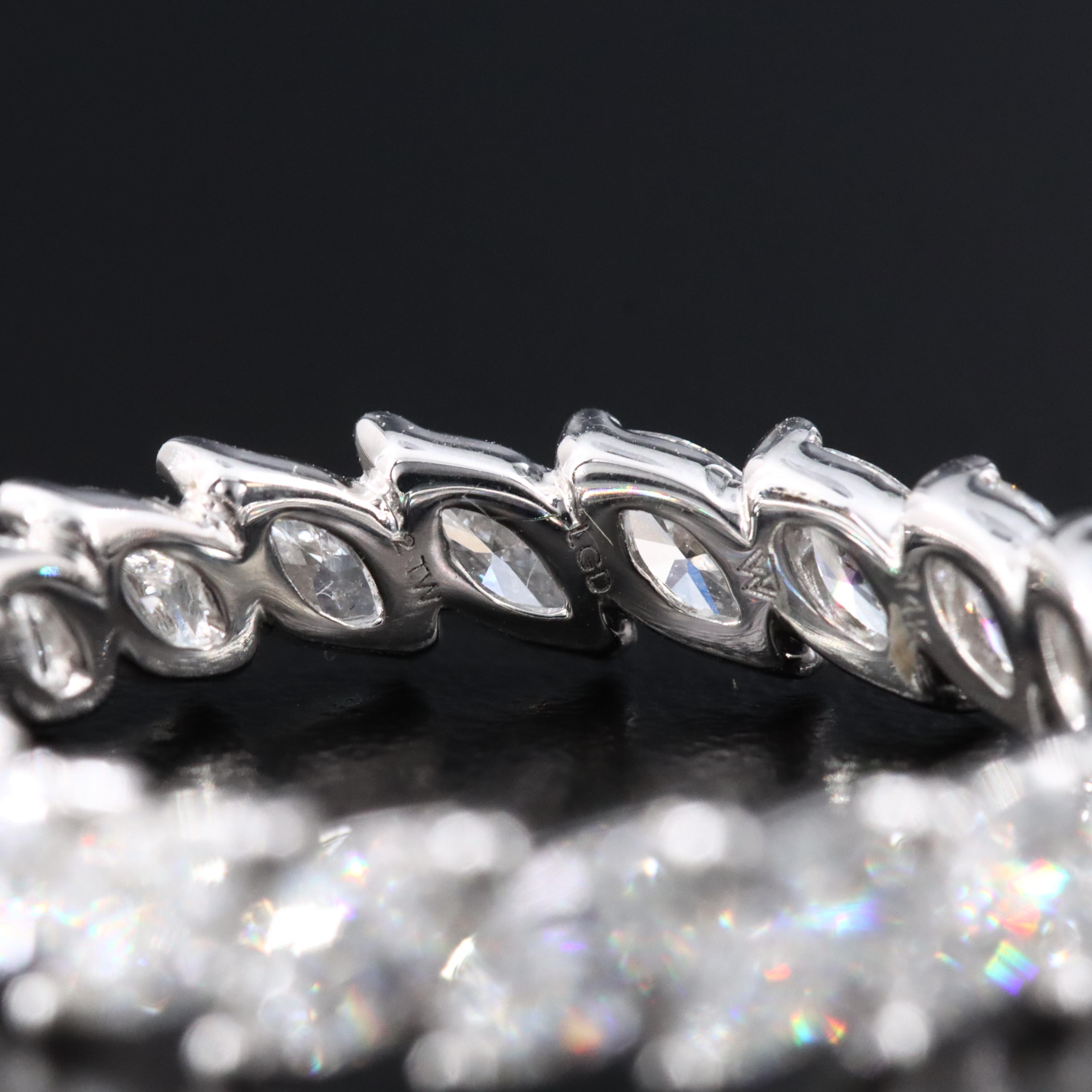 14K 2.00 CTW Lab Grown Diamond Eternity Band