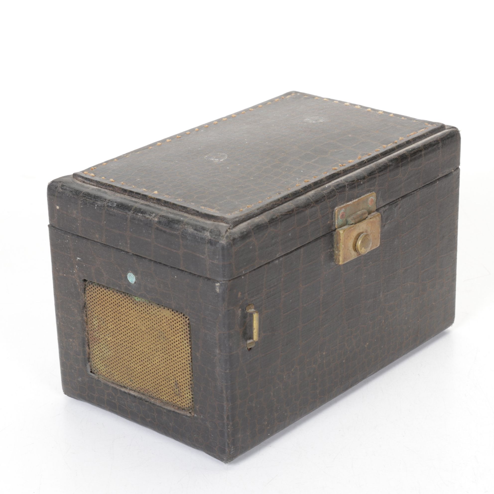 Jewel "Trixie" Portable Radio with Disney Rubber Toys and Diecast Vehicles