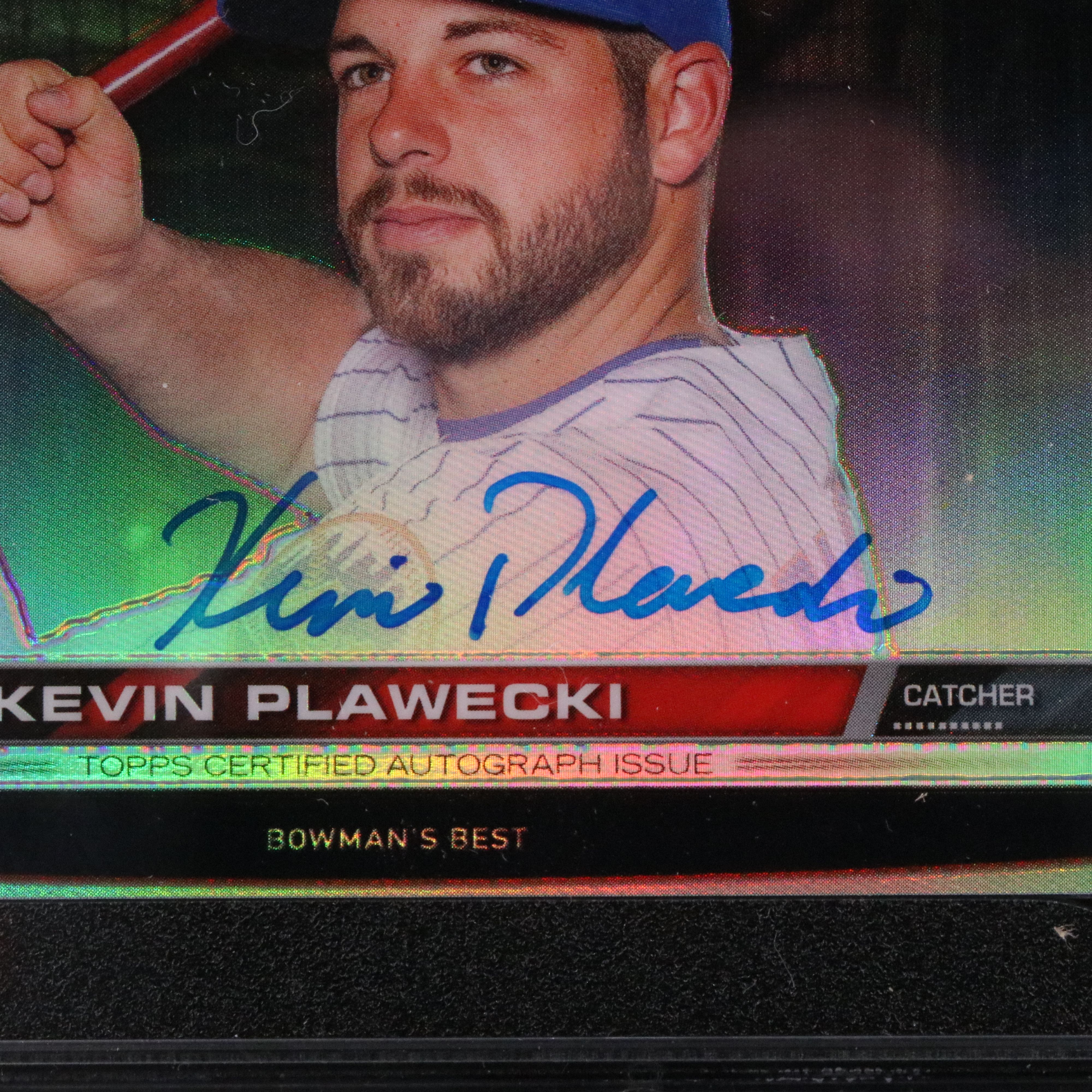 Dylan Busby, Roy Oswalt, and Kevin Plawecki Signed SGC Graded Baseball Cards