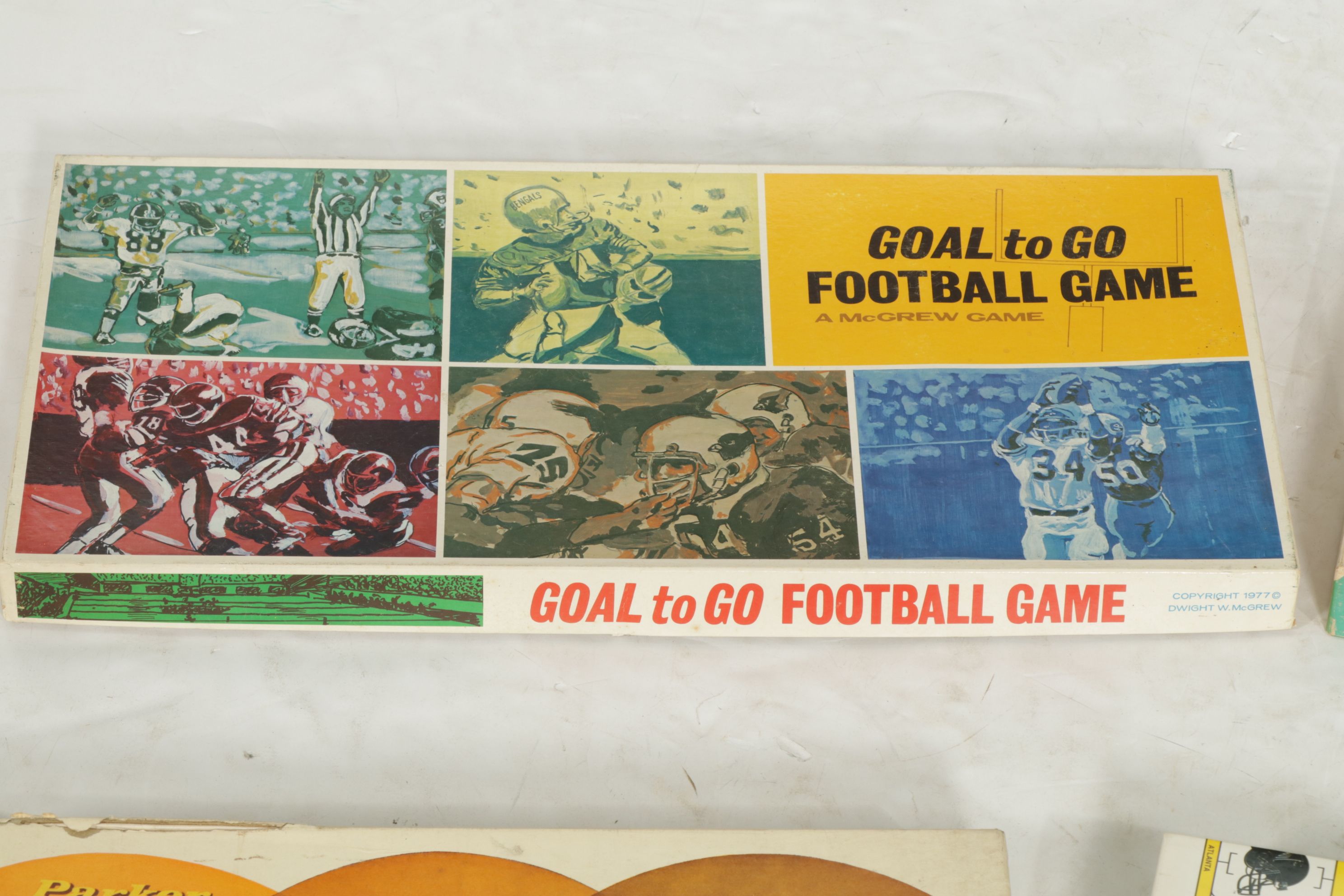 "Pigskin," "Varsity" and "Playoff" in Set of Football Board Games