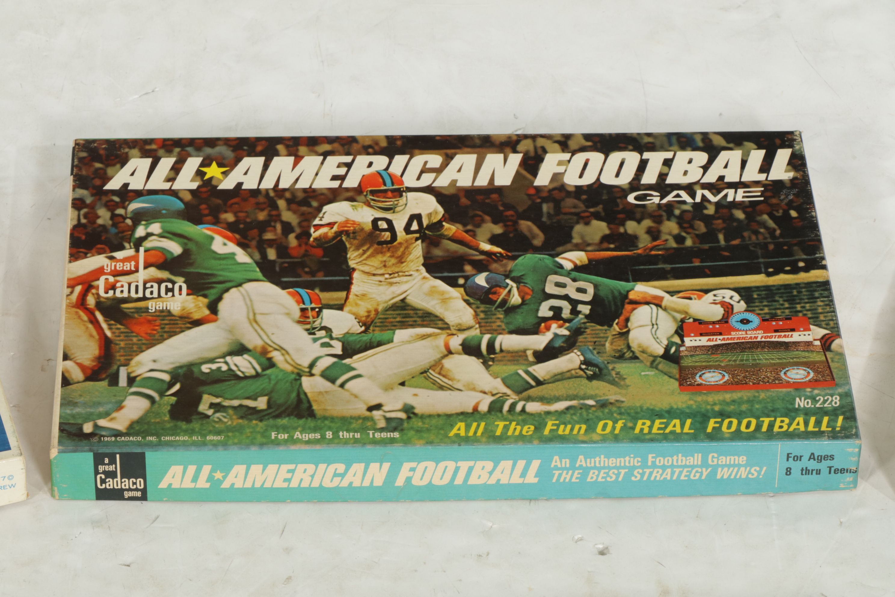 "Pigskin," "Varsity" and "Playoff" in Set of Football Board Games