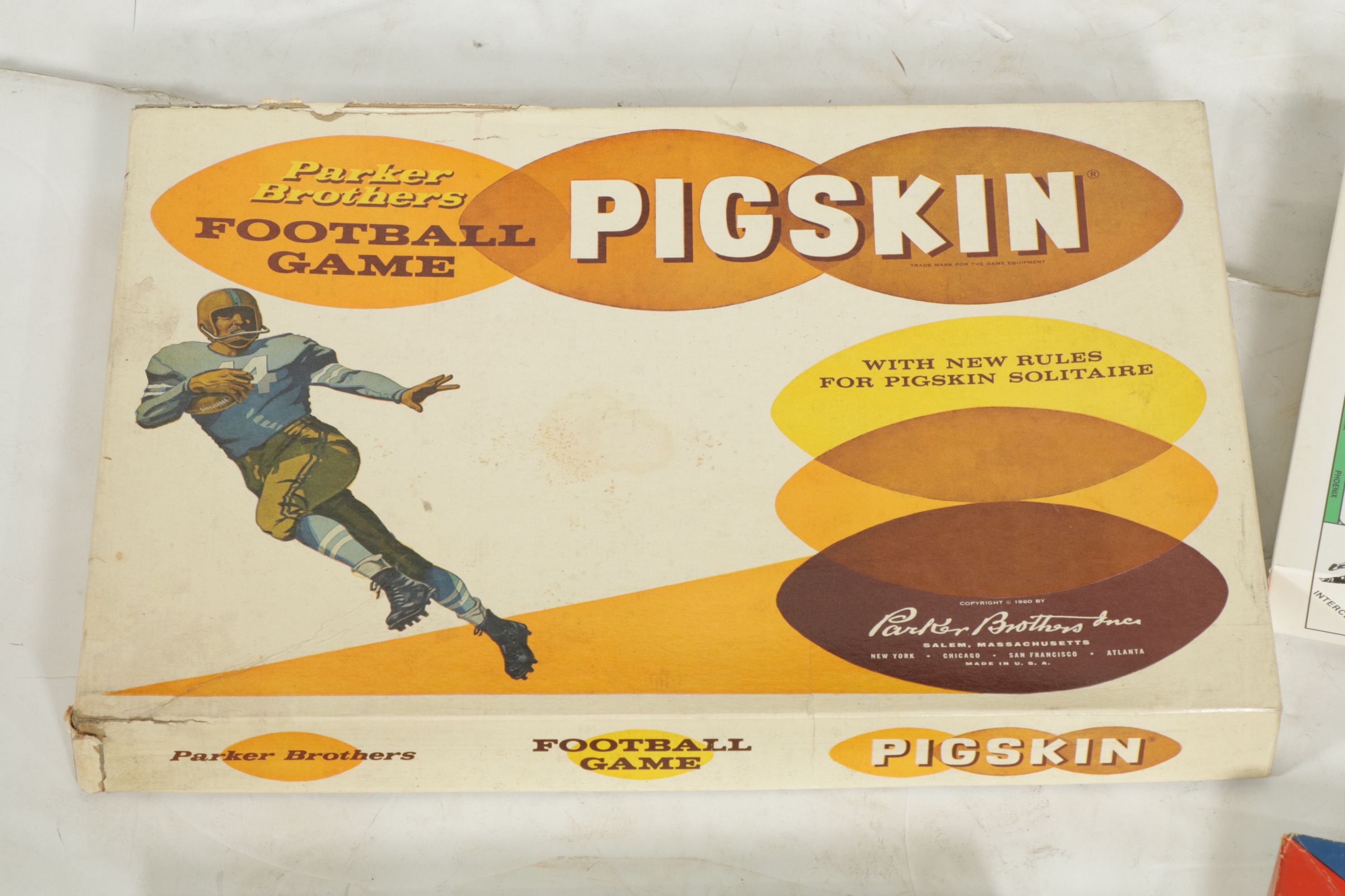 "Pigskin," "Varsity" and "Playoff" in Set of Football Board Games
