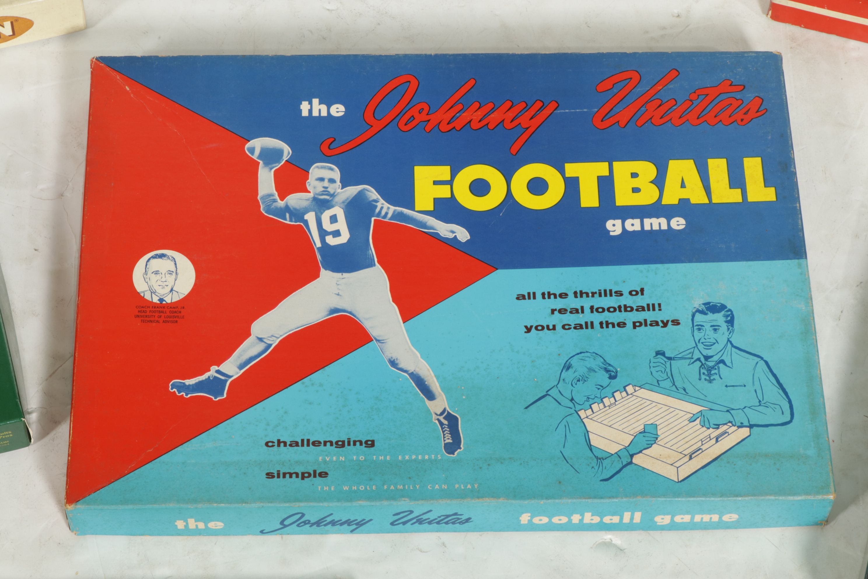 "Pigskin," "Varsity" and "Playoff" in Set of Football Board Games