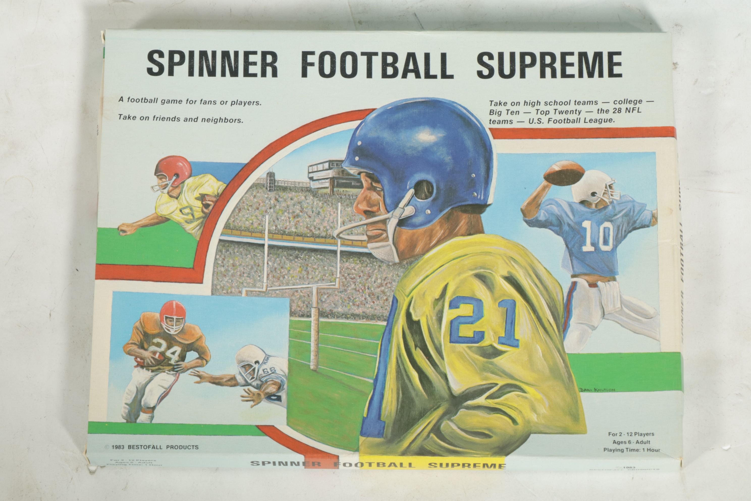 "Pigskin," "Varsity" and "Playoff" in Set of Football Board Games