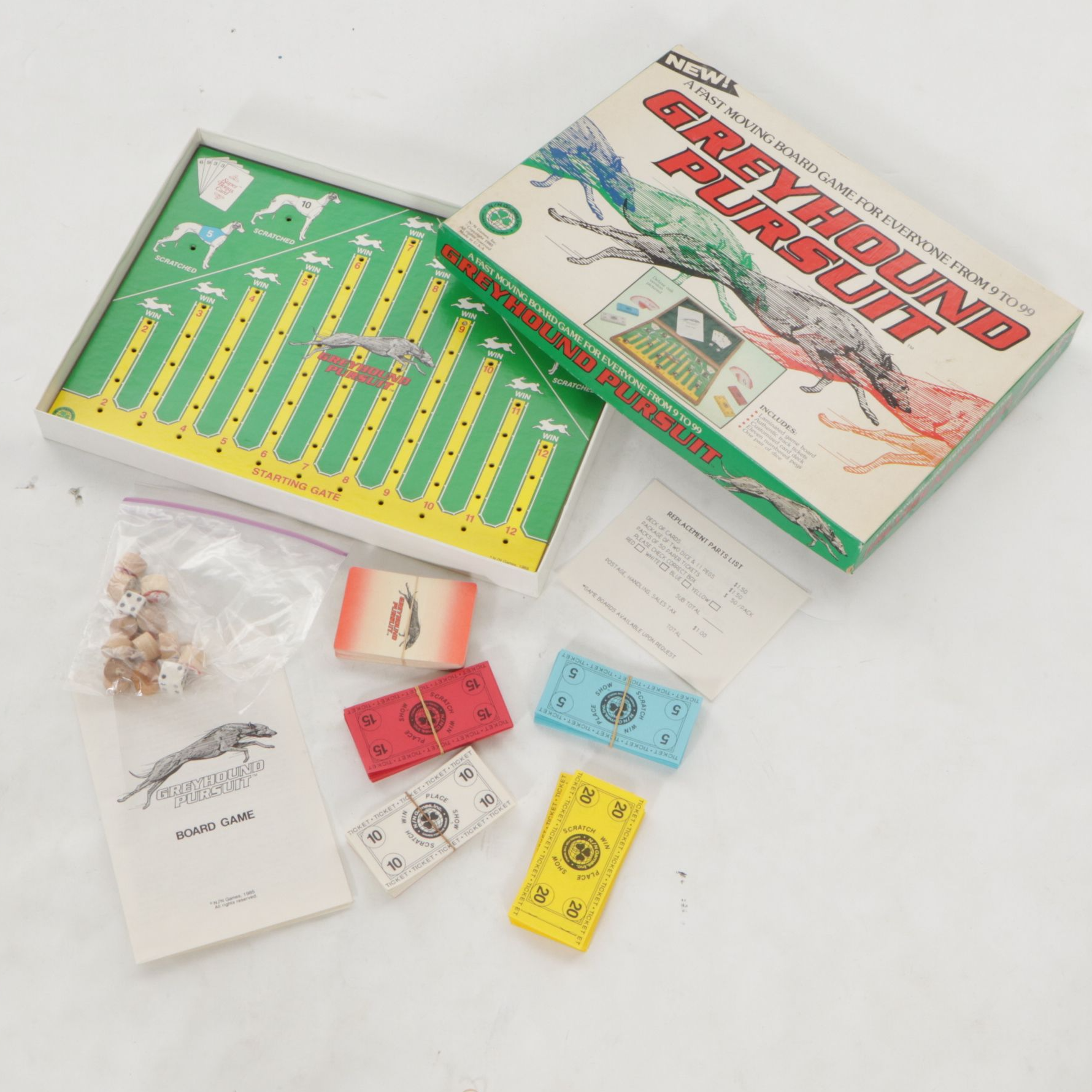 "Formula 1" and "Richard Petty Race Game" with More Racing Board Games