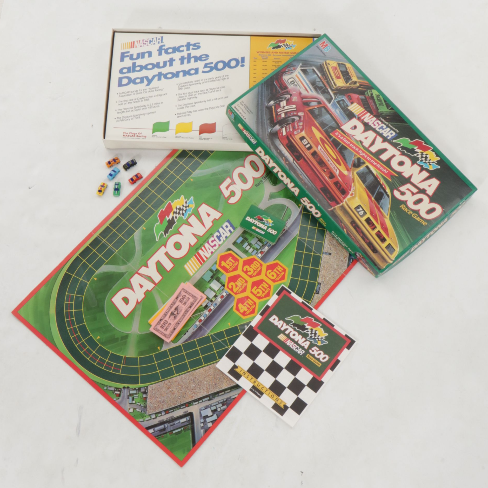 "Formula 1" and "Richard Petty Race Game" with More Racing Board Games