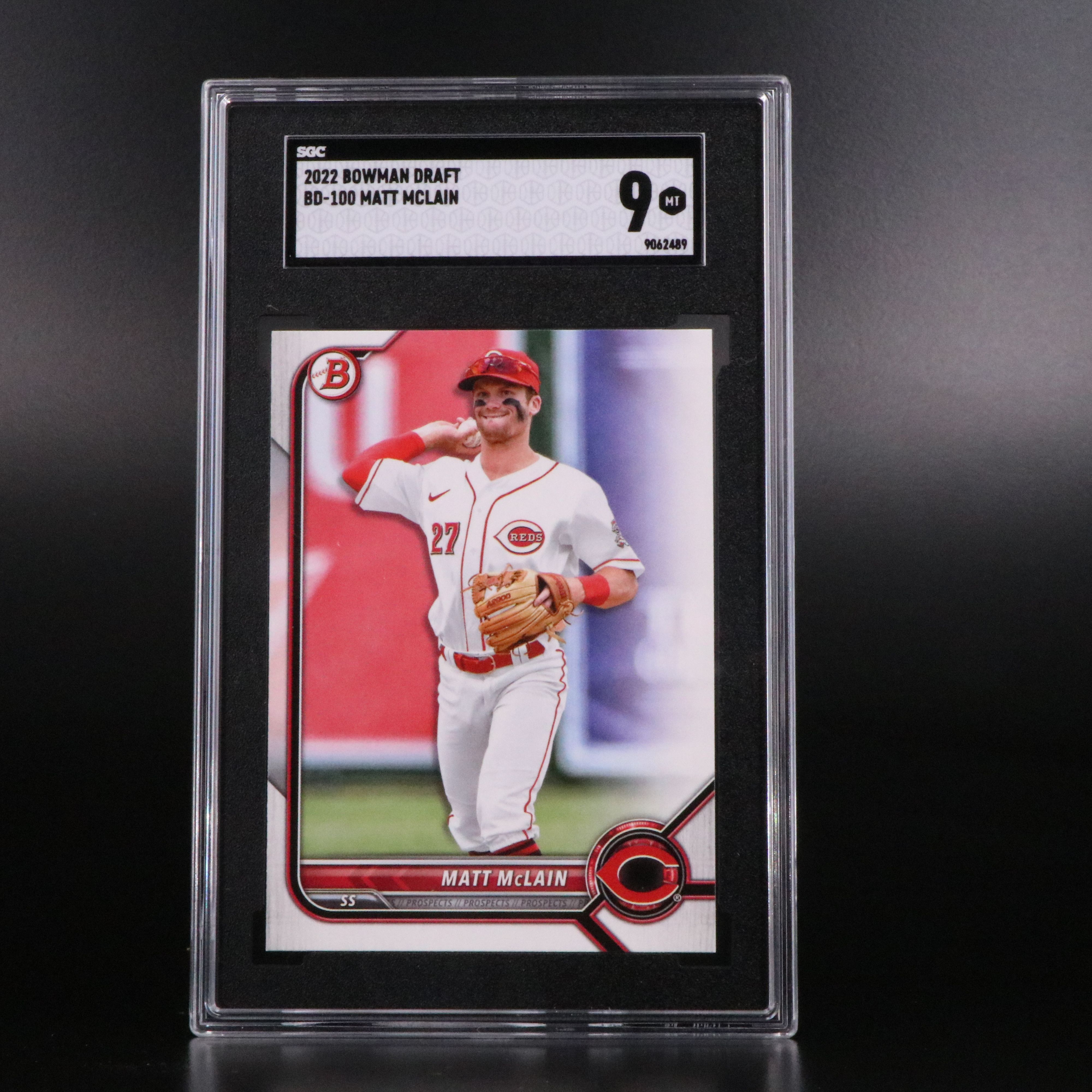 SGC Graded Cincinnati Reds Baseball Cards Featuring Elly De La Cruz and More