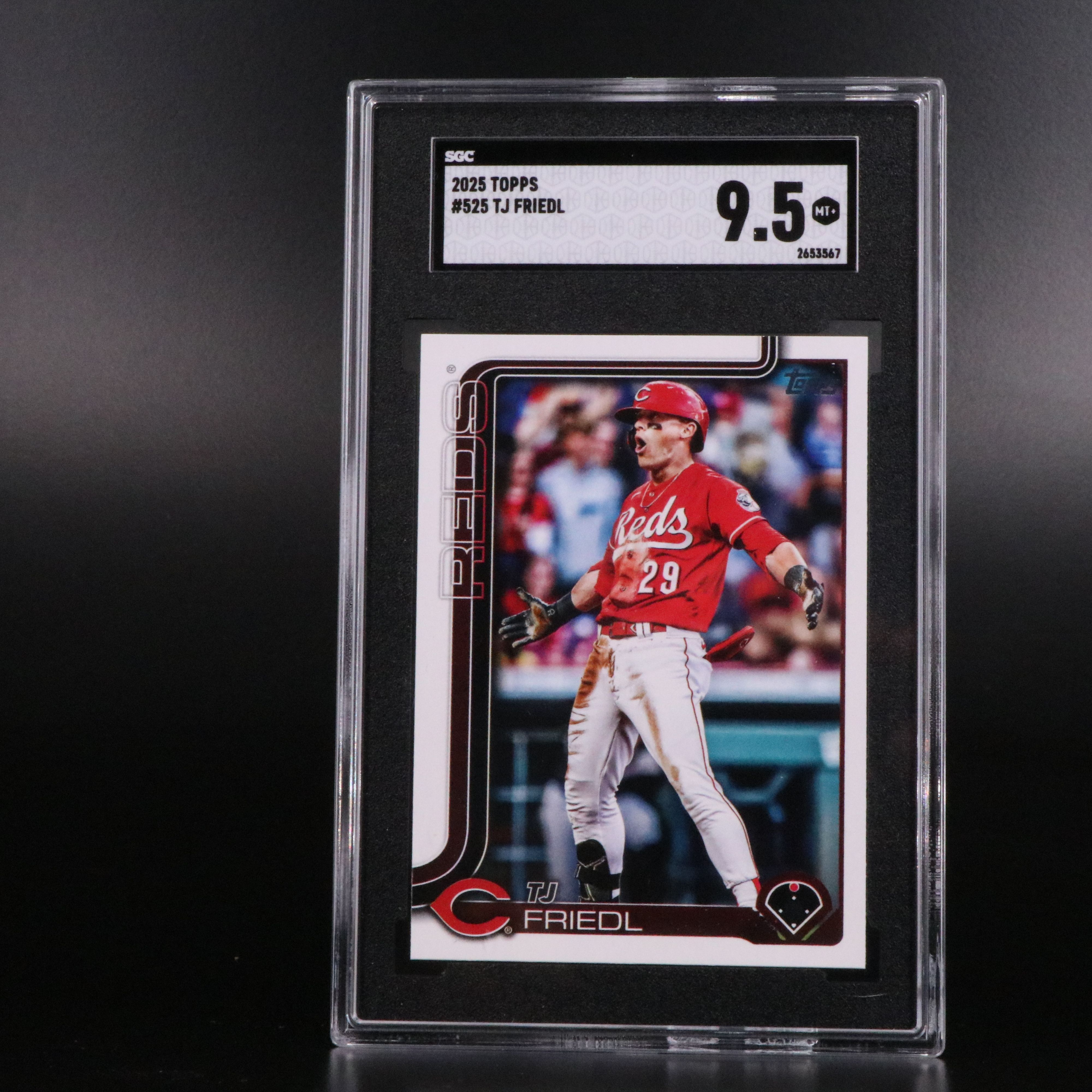 SGC Graded Cincinnati Reds Baseball Cards Featuring Elly De La Cruz and More