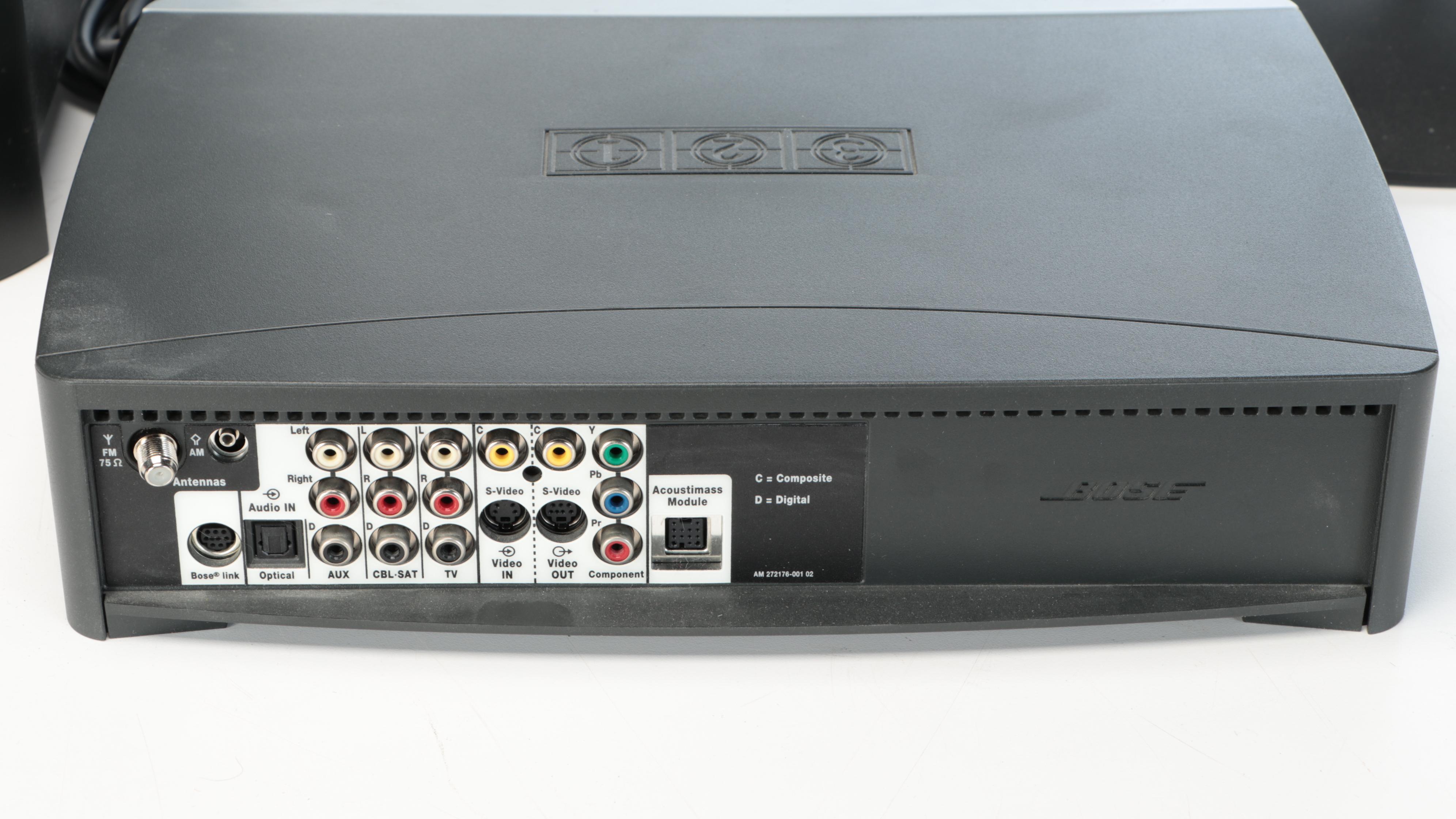 Samsung Blu-ray 3D Player,  Bose GS Series II Speakers, More