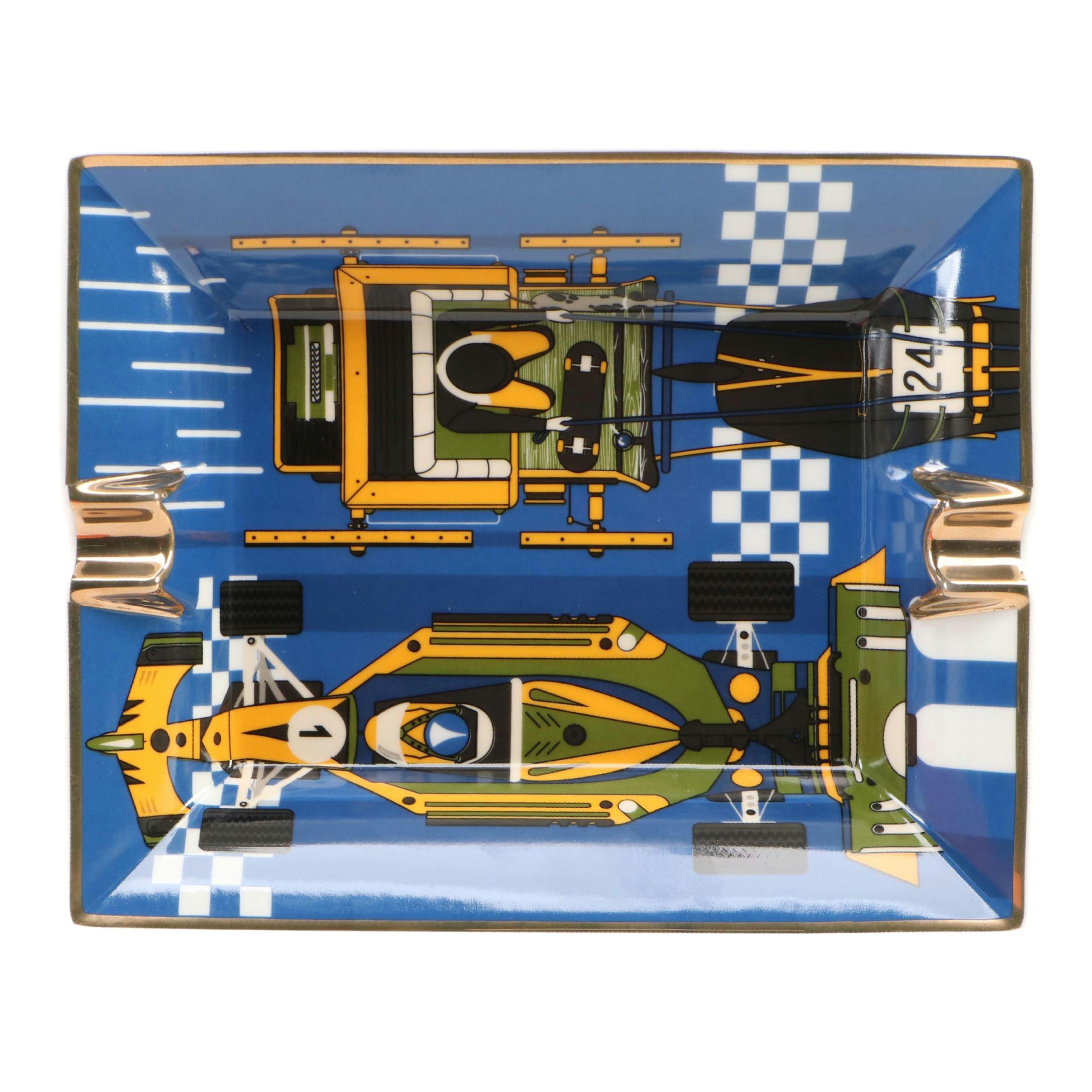 【超希少】HERMES Ashtray Ravinet d'Enfer SLV Hermès 