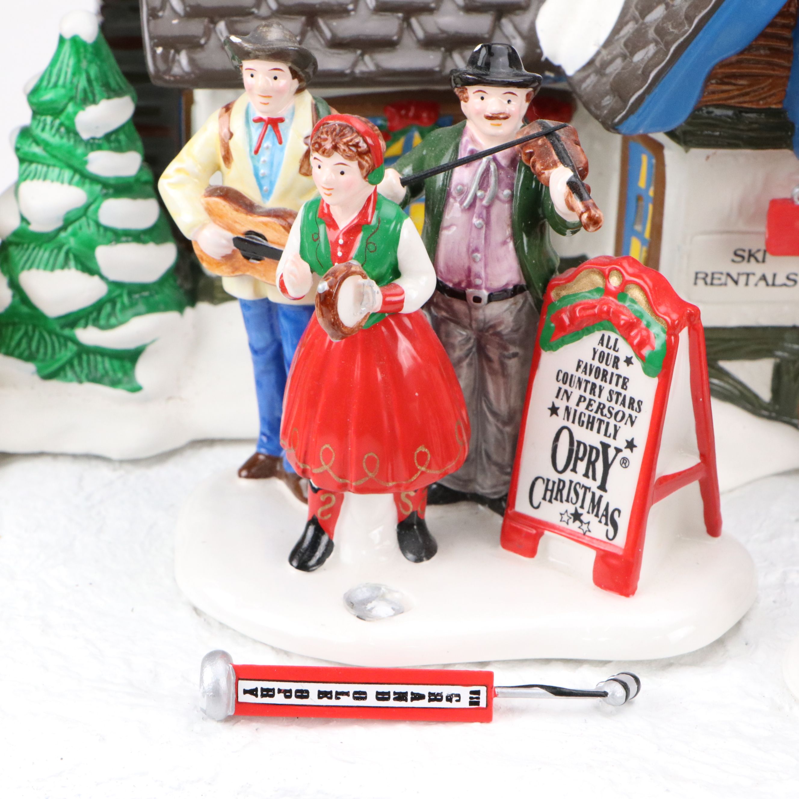 Department 56 "Snow Village" with Other Christmas Village Décor