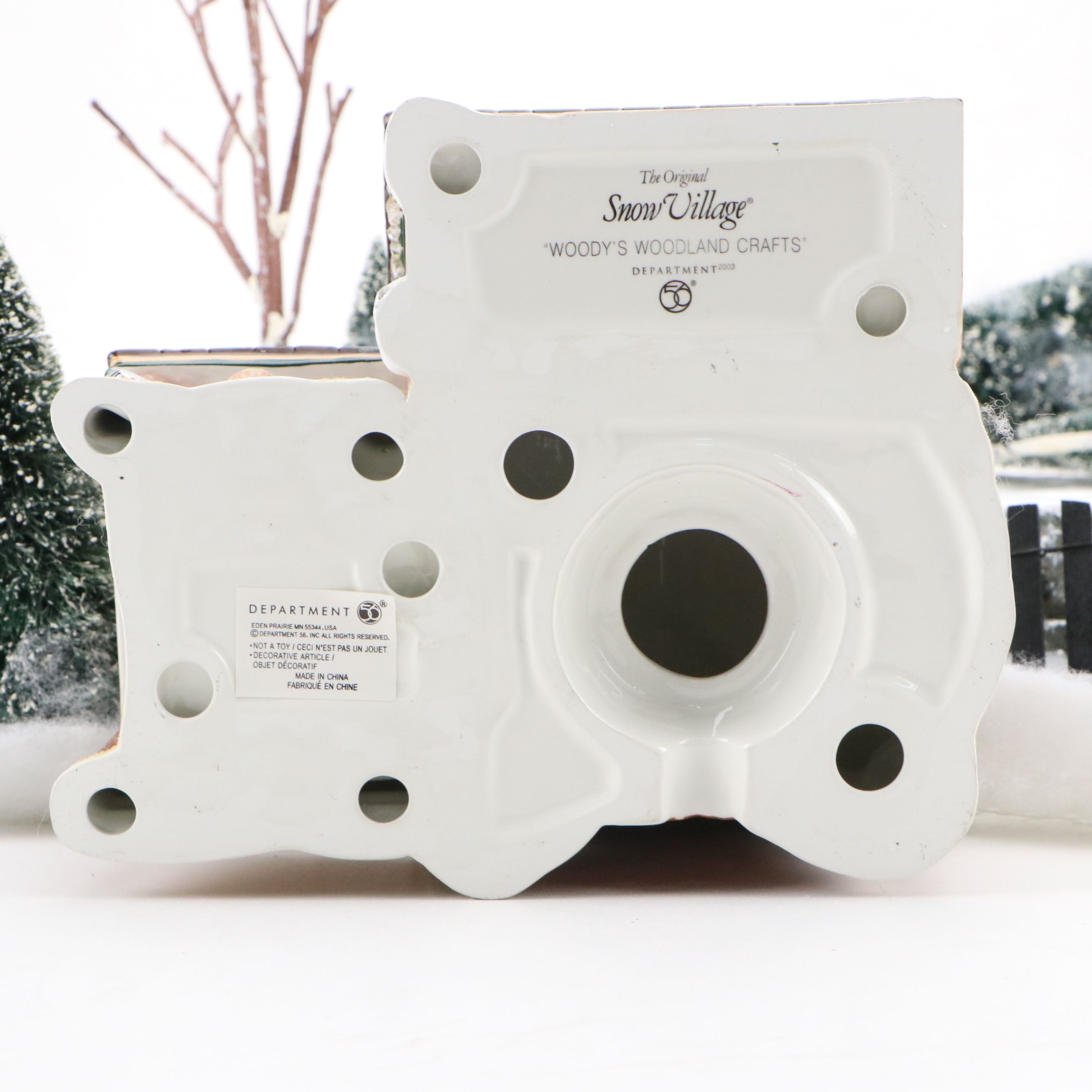 Department 56 "Snow Village" with Other Christmas Village Décor