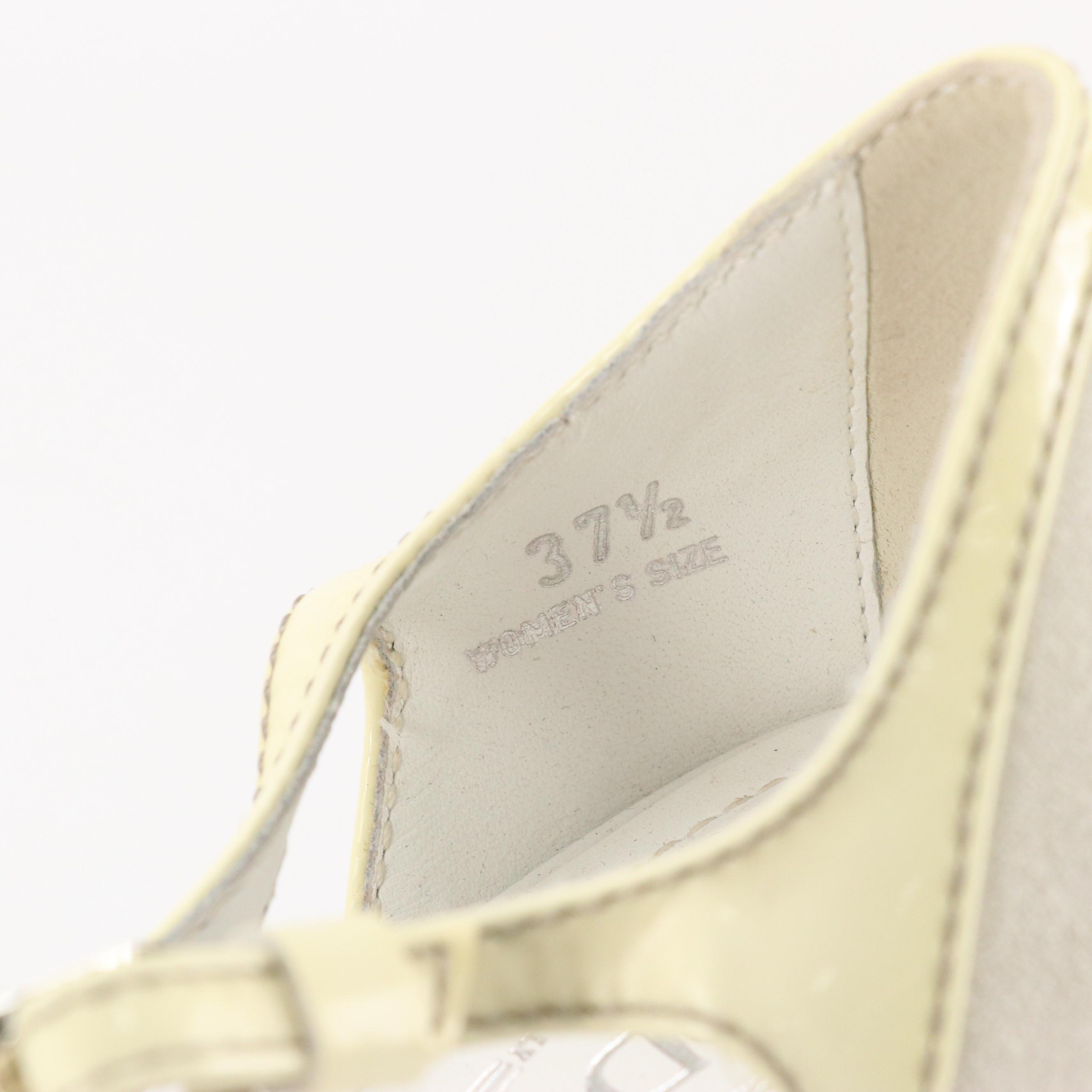 Anine Bing Slingback Flats in Black Leather with Tod's Patent Leather Wedges