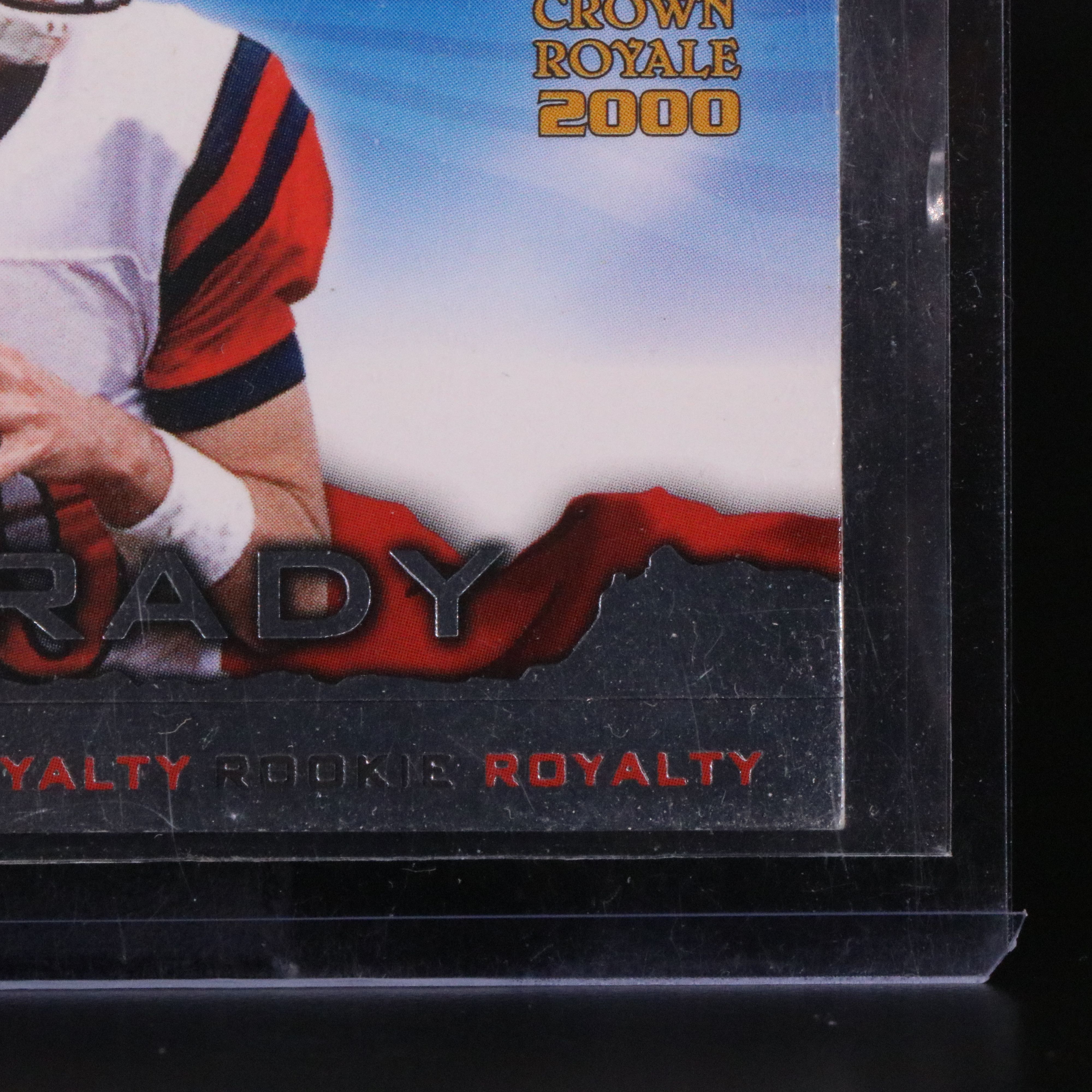 2000 Crown Royale Tom Brady Rookie Football Card