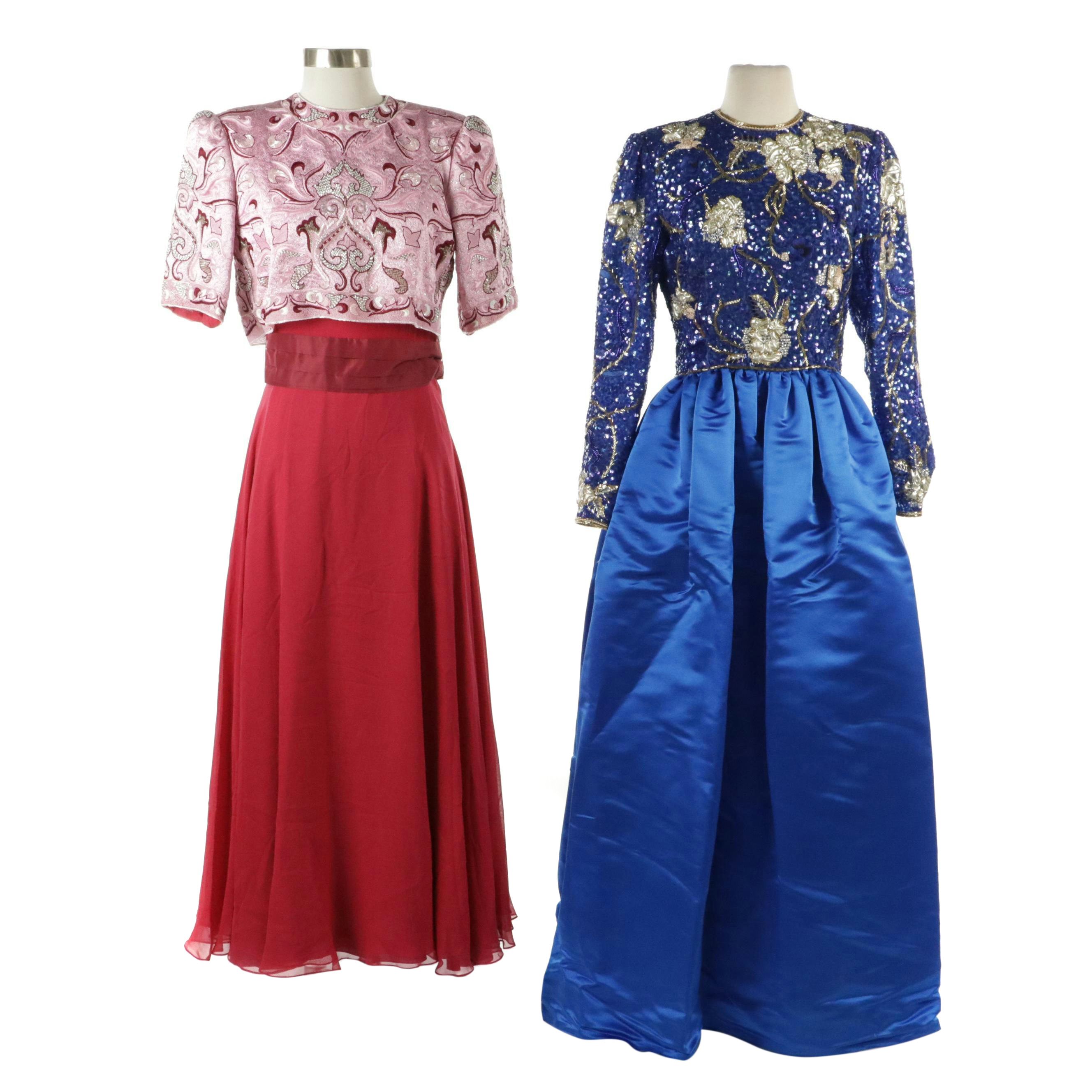 Richilene New York Vintage Embellished Gowns