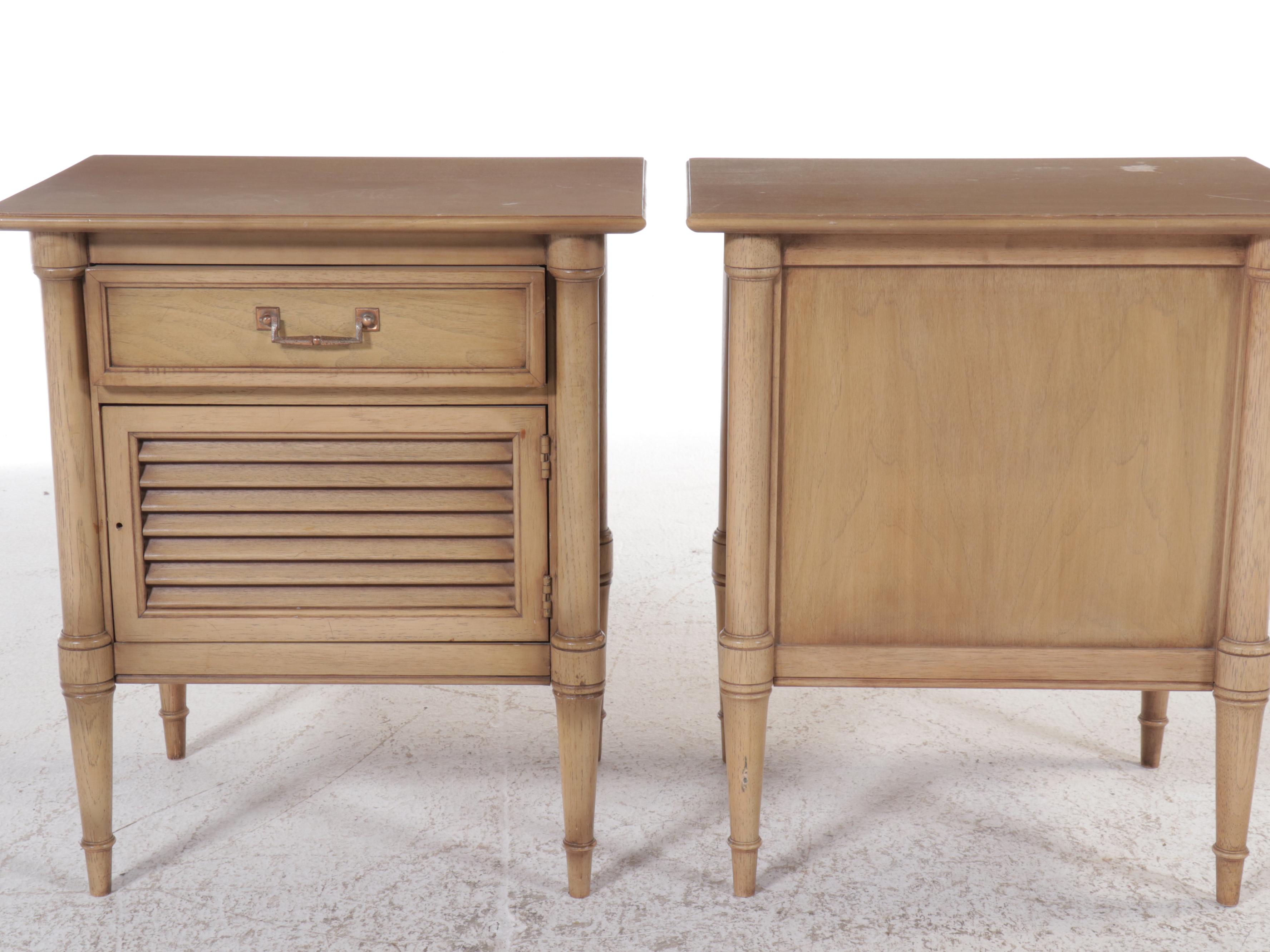 Drexel "Sirocco" Headboard and Nightstands