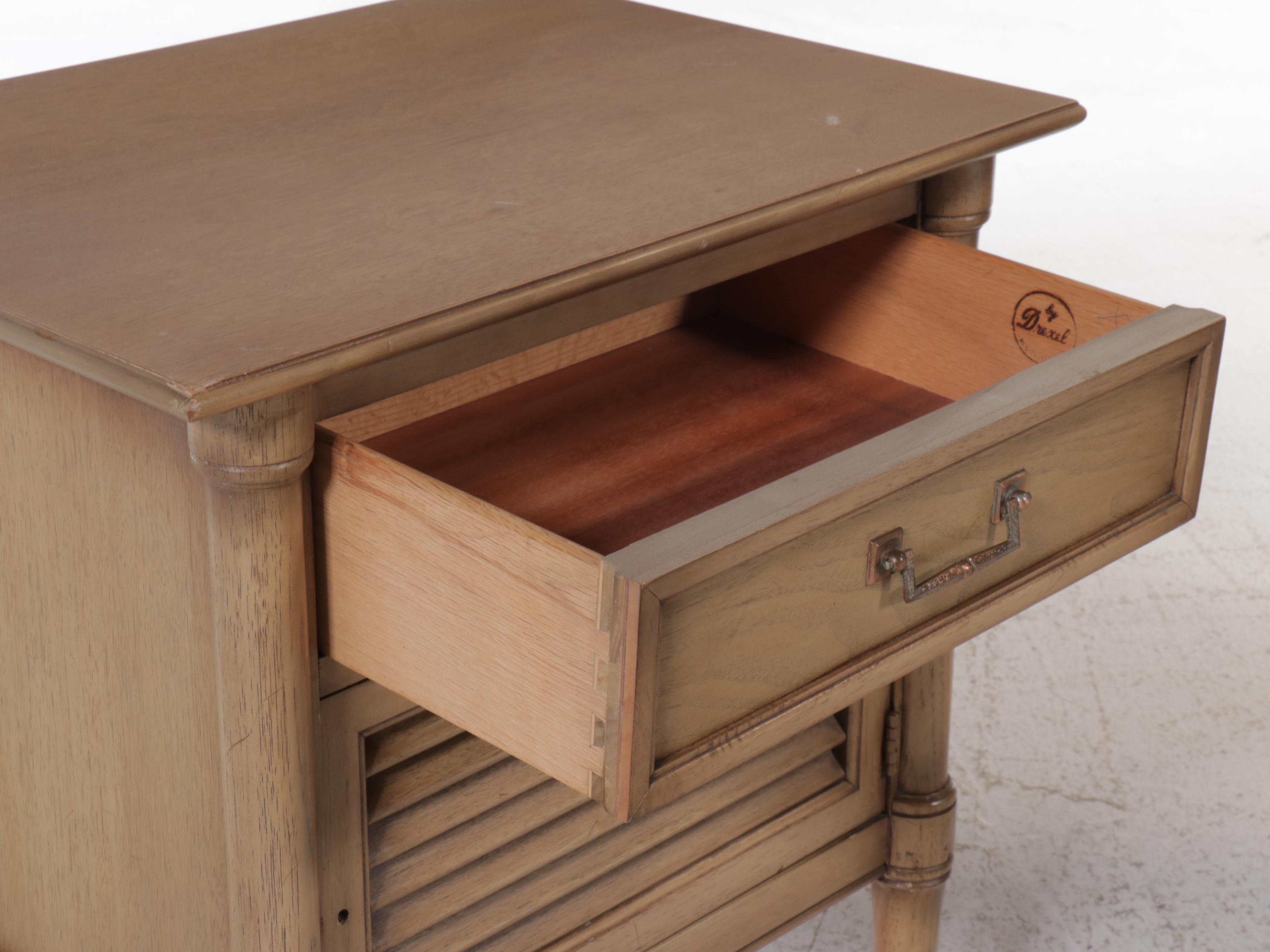 Drexel "Sirocco" Headboard and Nightstands