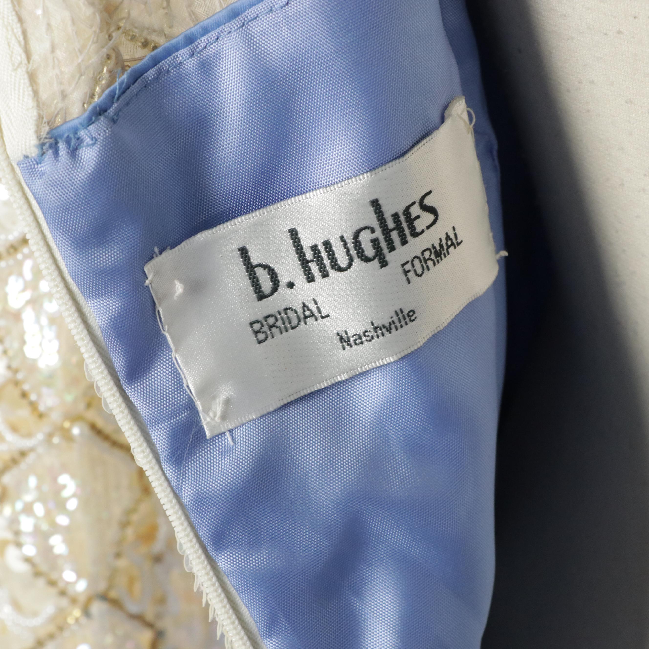 Jessica Howard Embellished Pleated Gown and George F. Couture Vintage Gown