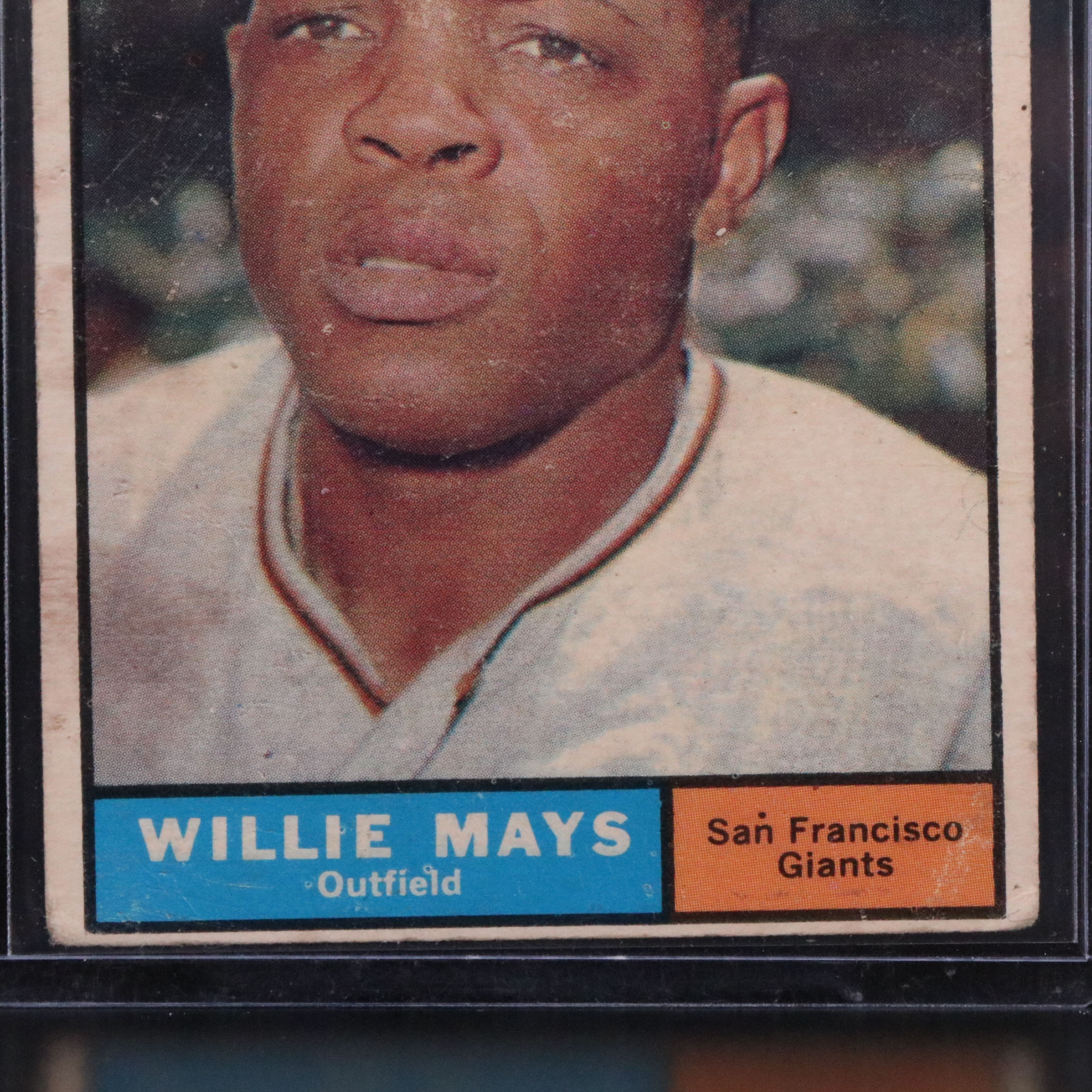 1961 Topps Willie Mays San Francisco Giants Baseball Card