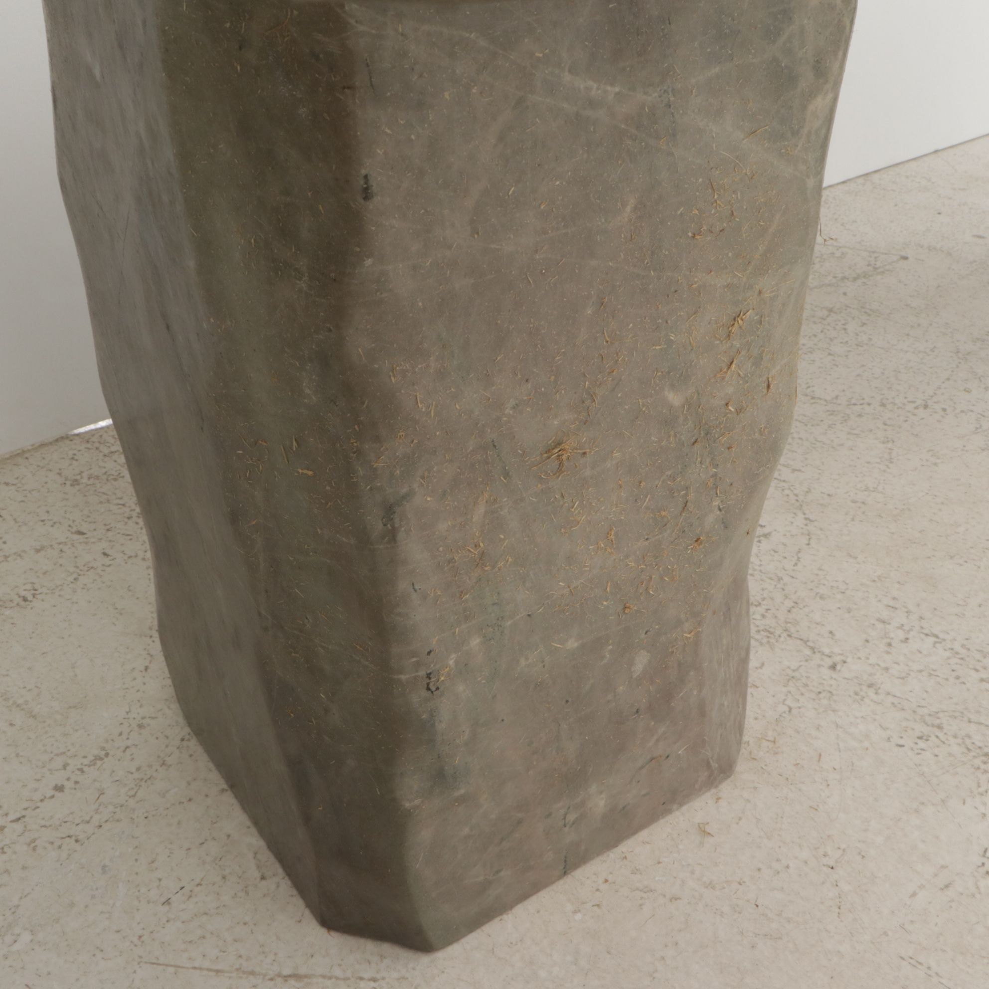 Marble Pedestal Bench