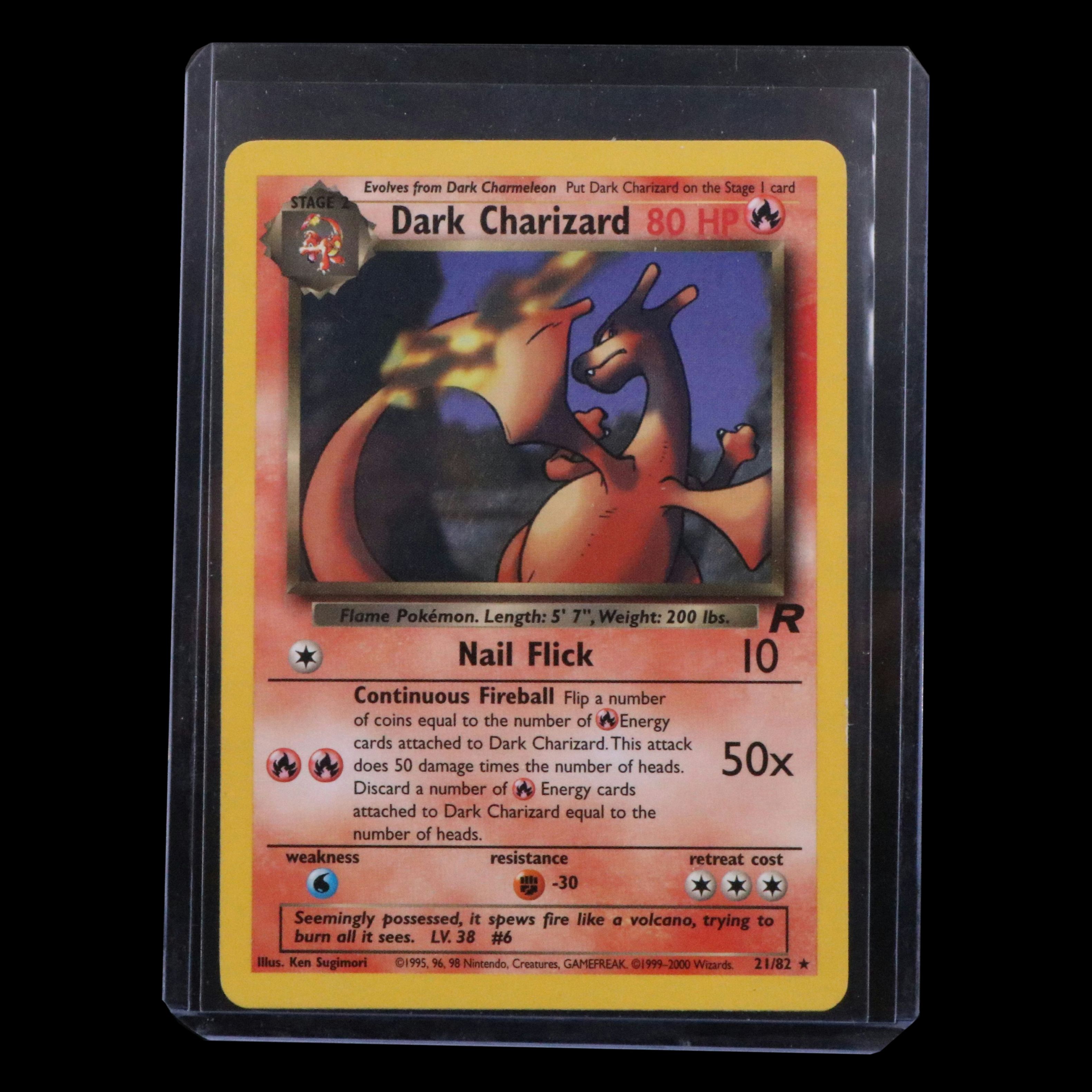 Team Rocket Dark Charizard Pokémon Card