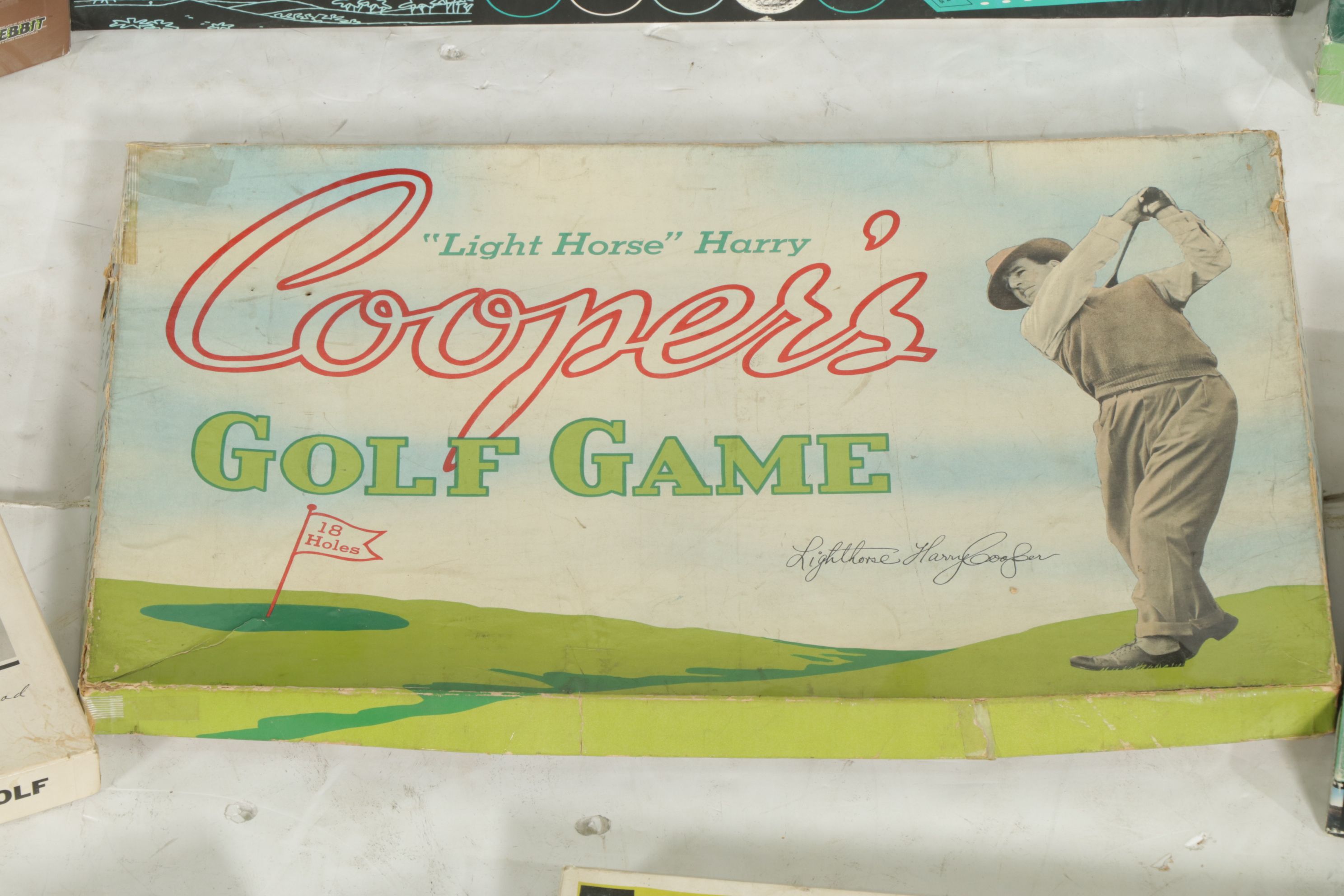 "The VCR Golf Game" and "Par Golf" with More Golf Board Games