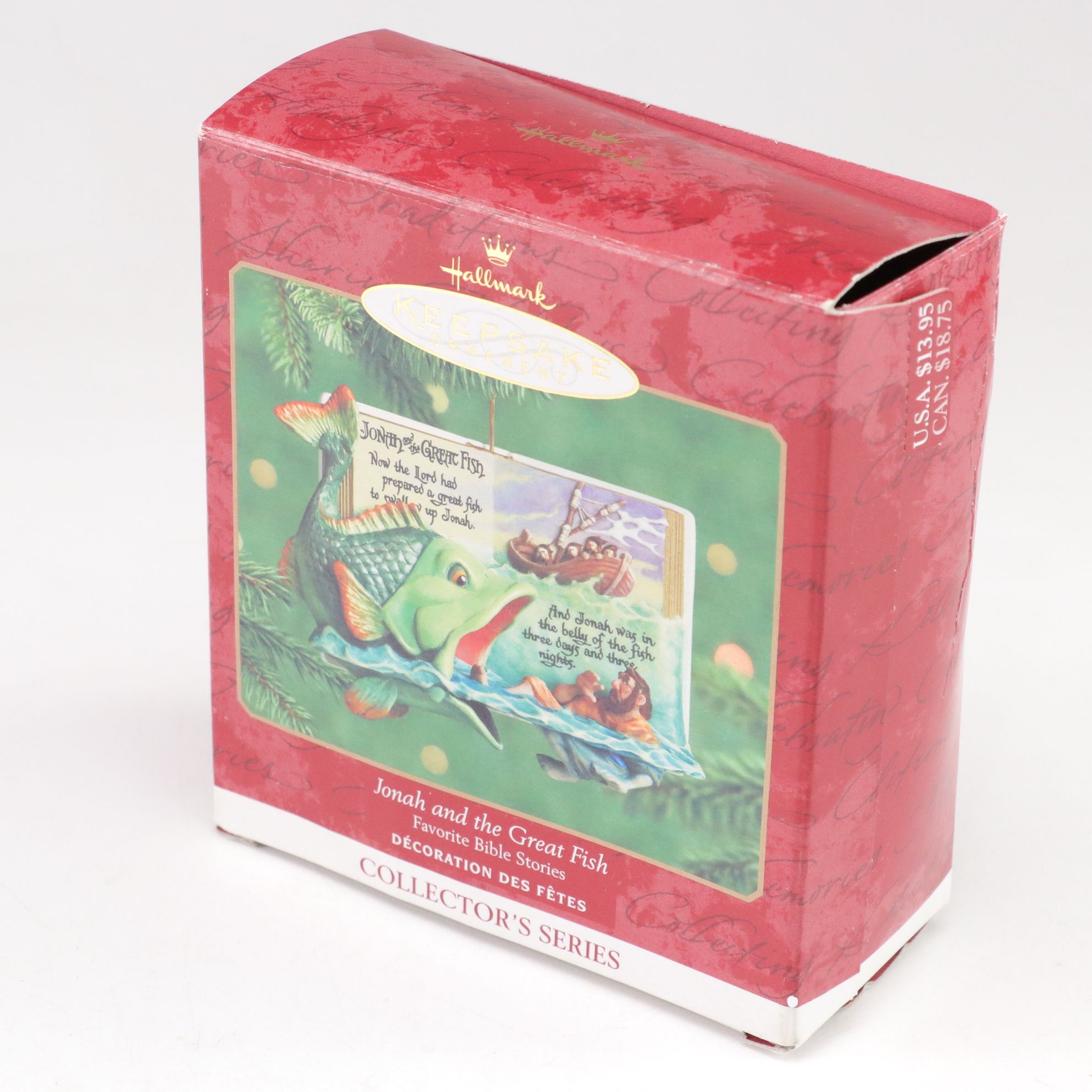 Hallmark "Jonah and the Great Fish" and More Christmas Ornaments
