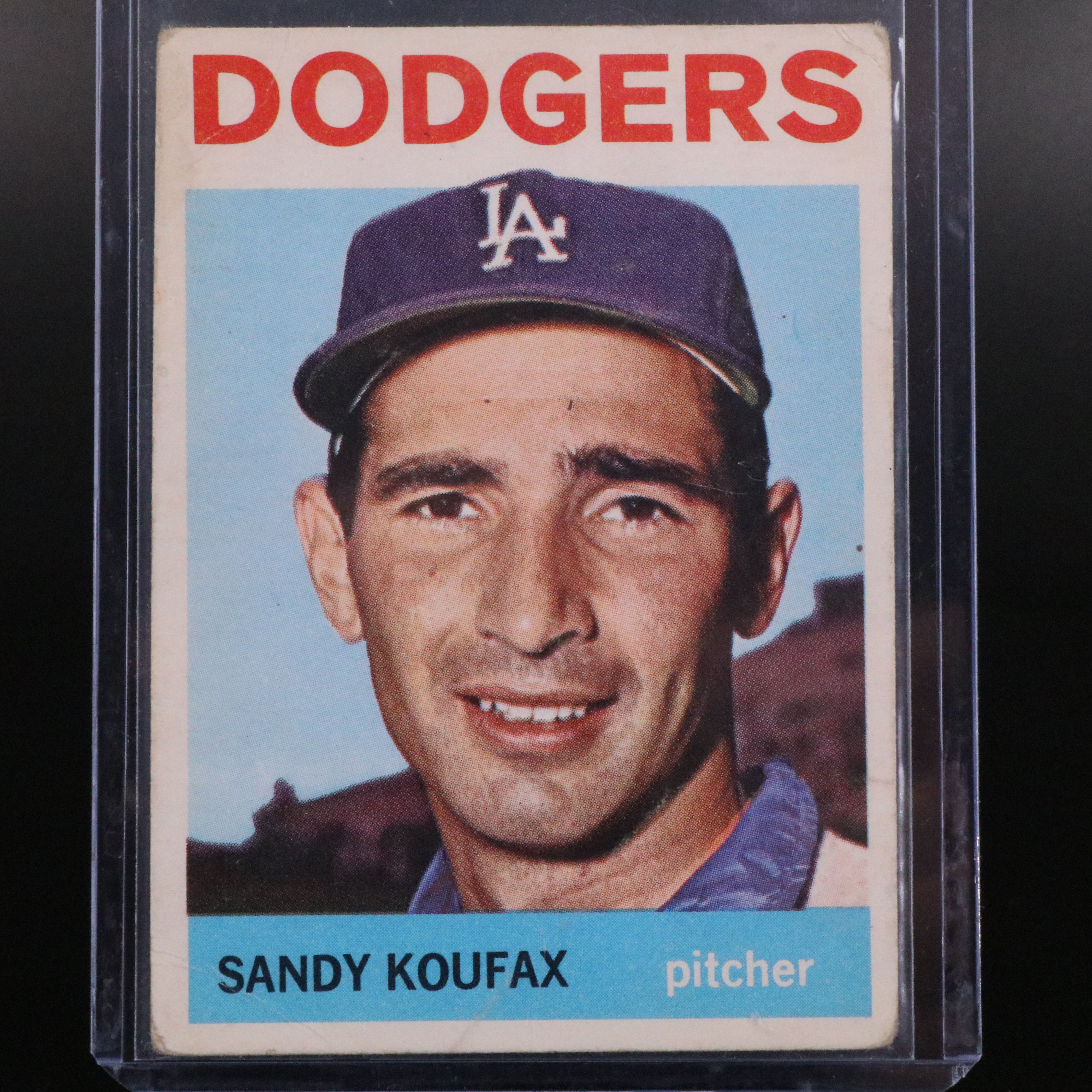 1964 Topps Sandy Koufax Los Angeles Dodgers Baseball Card