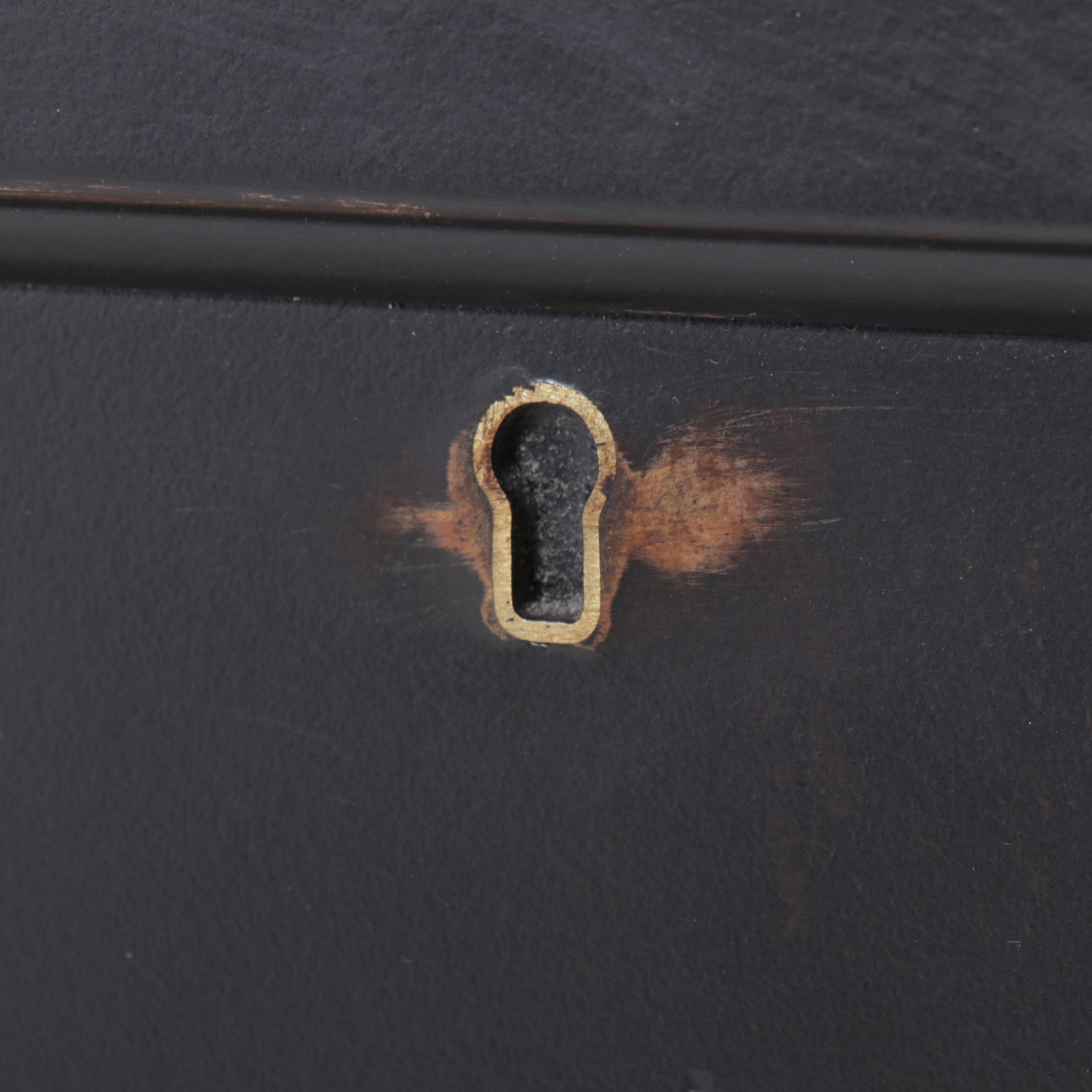 Stanley Furniture Ebonized Wood Chest of Drawers