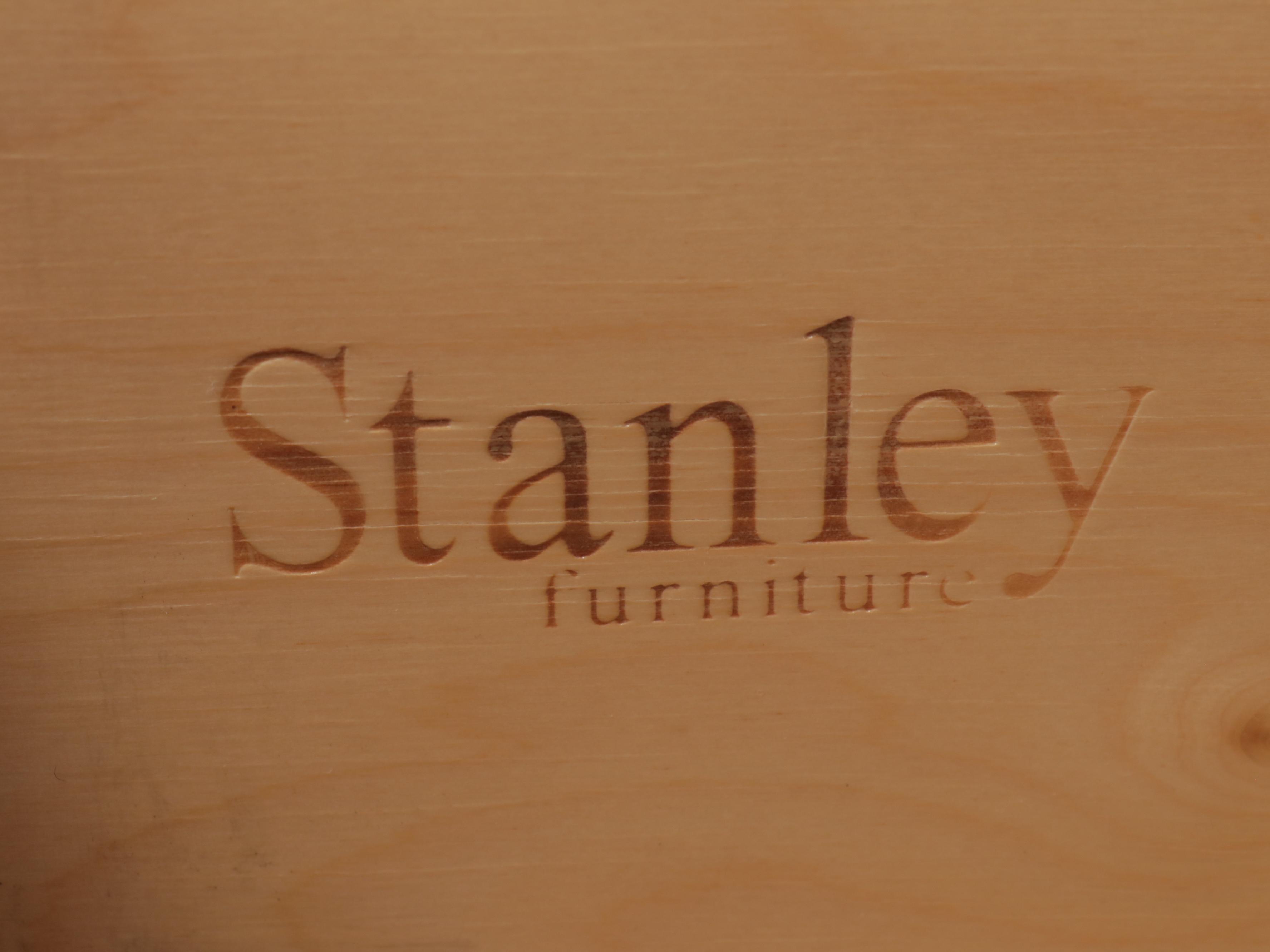 Stanley Furniture Ebonized Wood Chest of Drawers