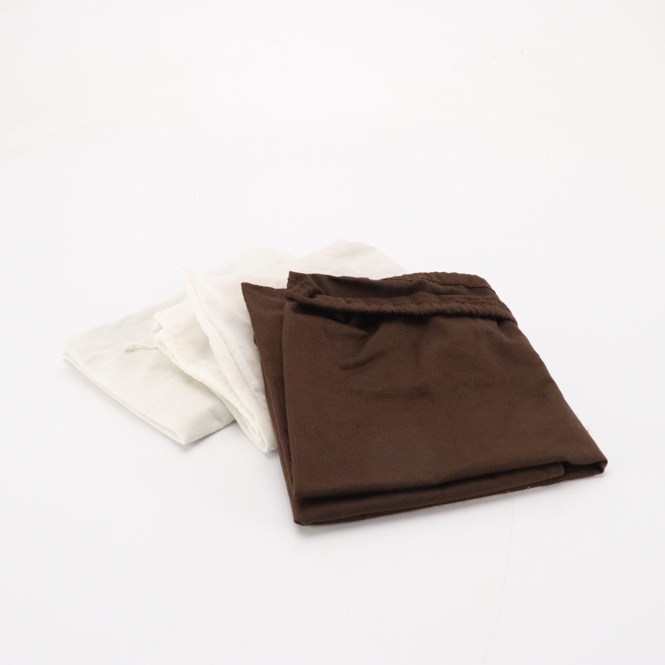 Kate Spade Green Leather Trimmed Hobo Bag, Striped Dome and Green Shoulder Tote