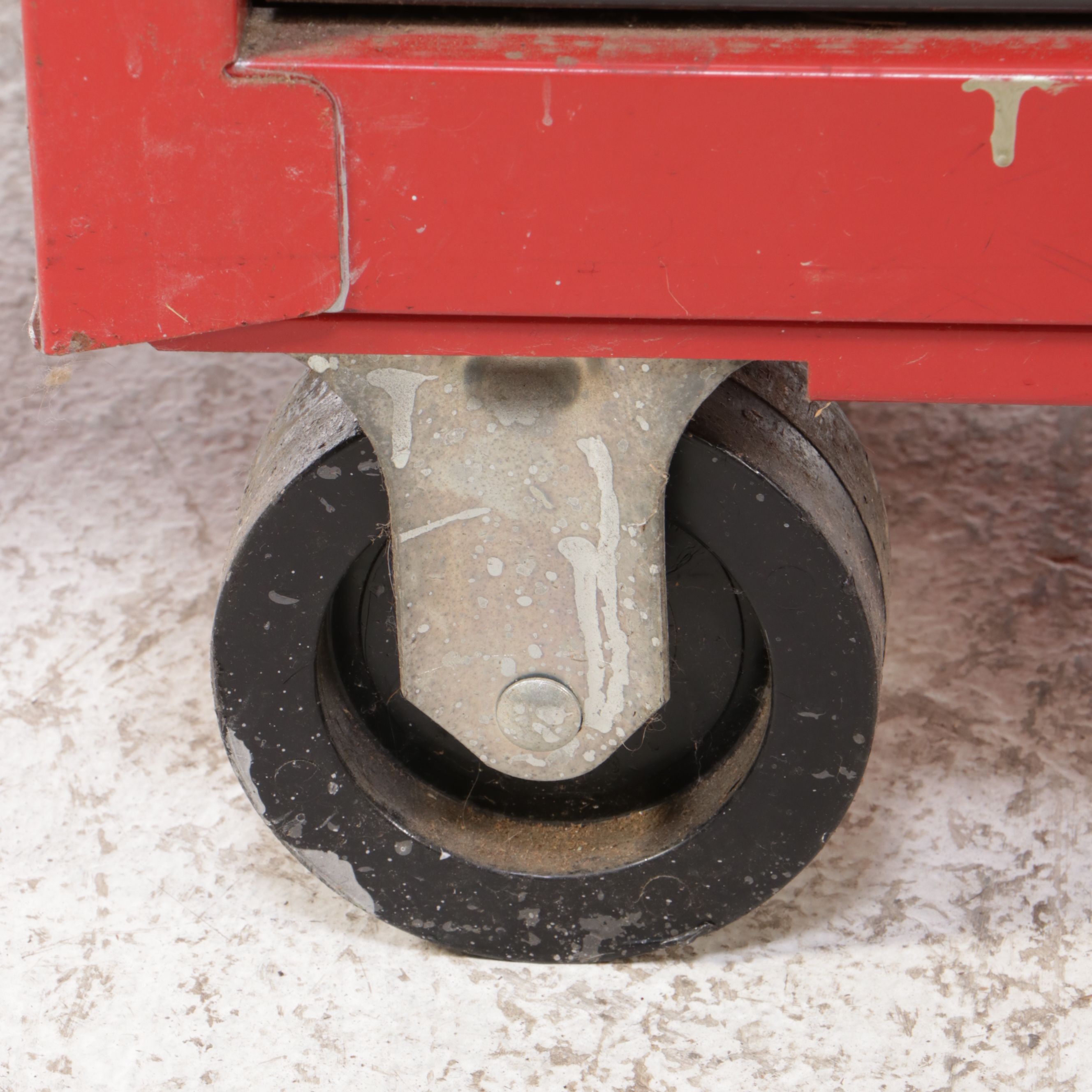 Craftsman Red Enameled Steel Tool Chest with Tools, Supplies and Hardware