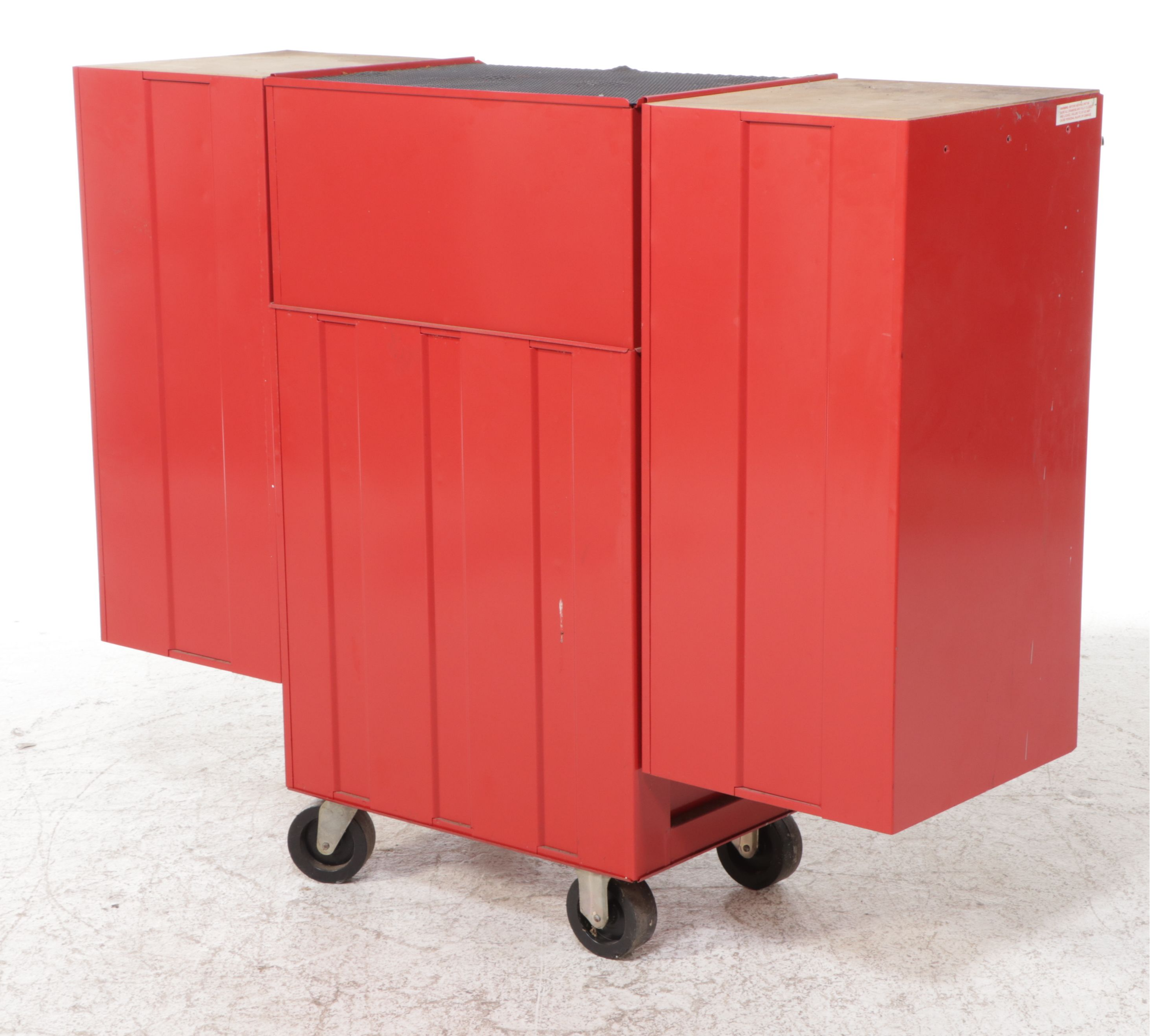 Craftsman Red Enameled Steel Tool Chest with Tools, Supplies and Hardware