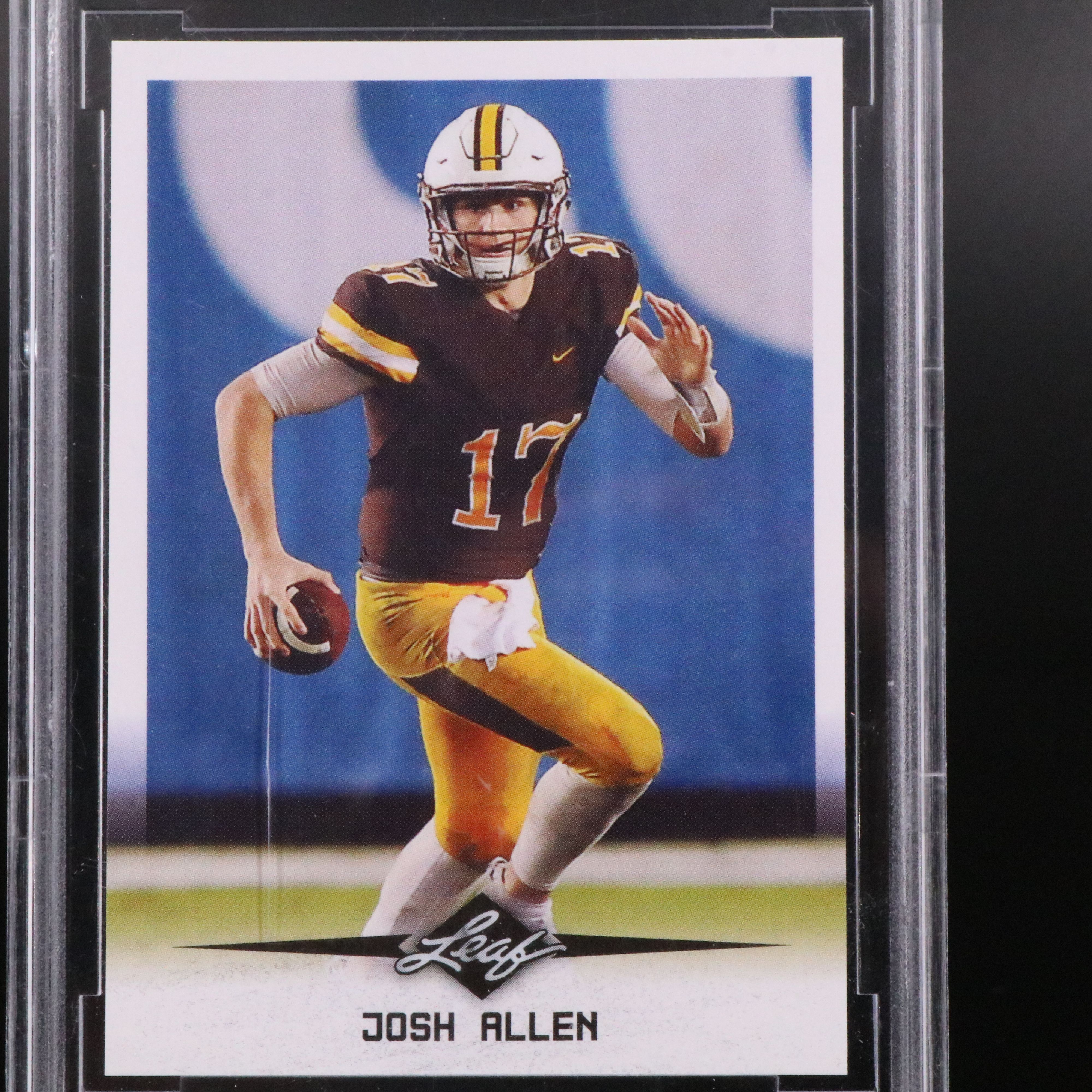 2018 Leaf Josh Allen Rookie Star Football Card Graded BCCG 10