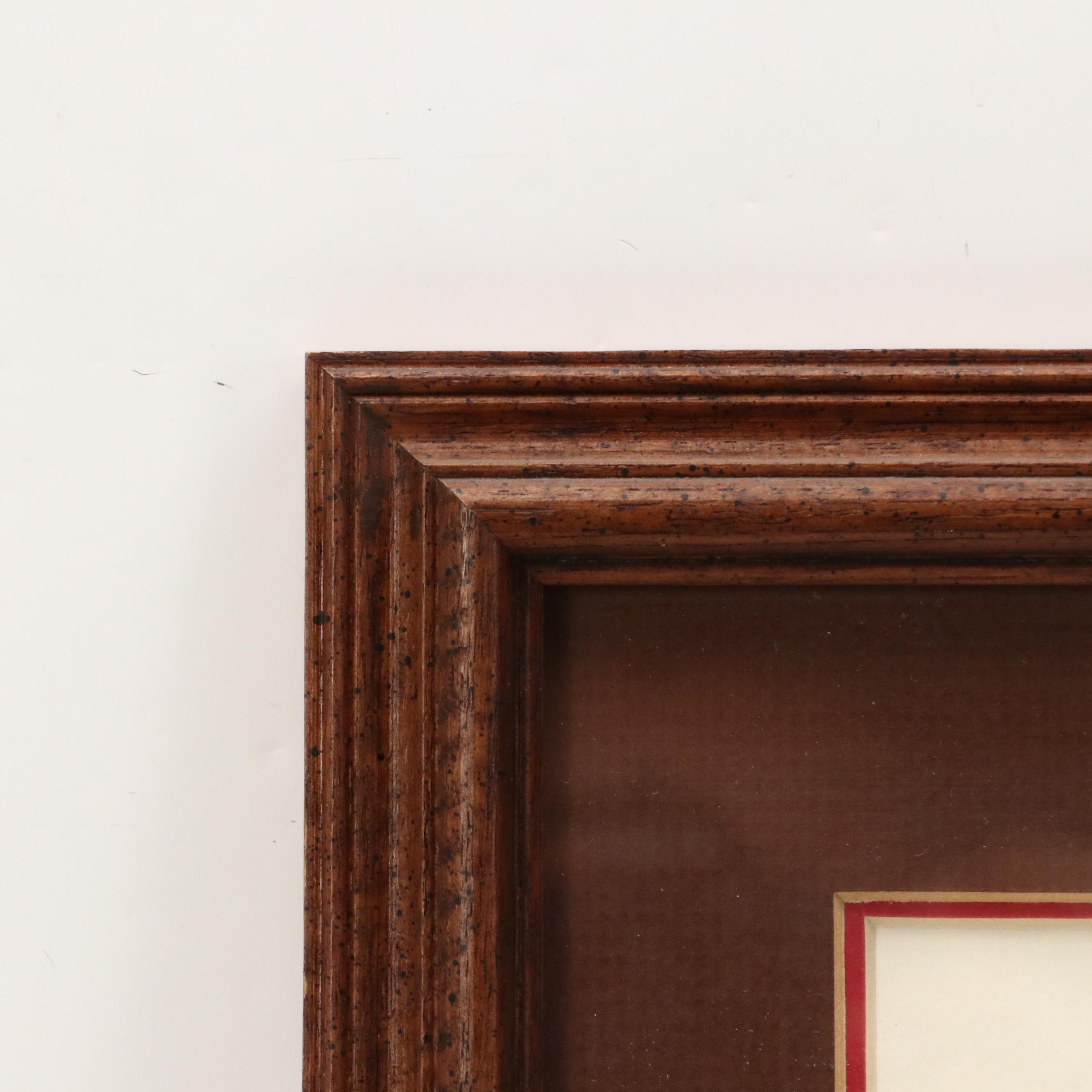 Collette Gesinger Serigraph Clown Portrait "Yesterday They Laughed"