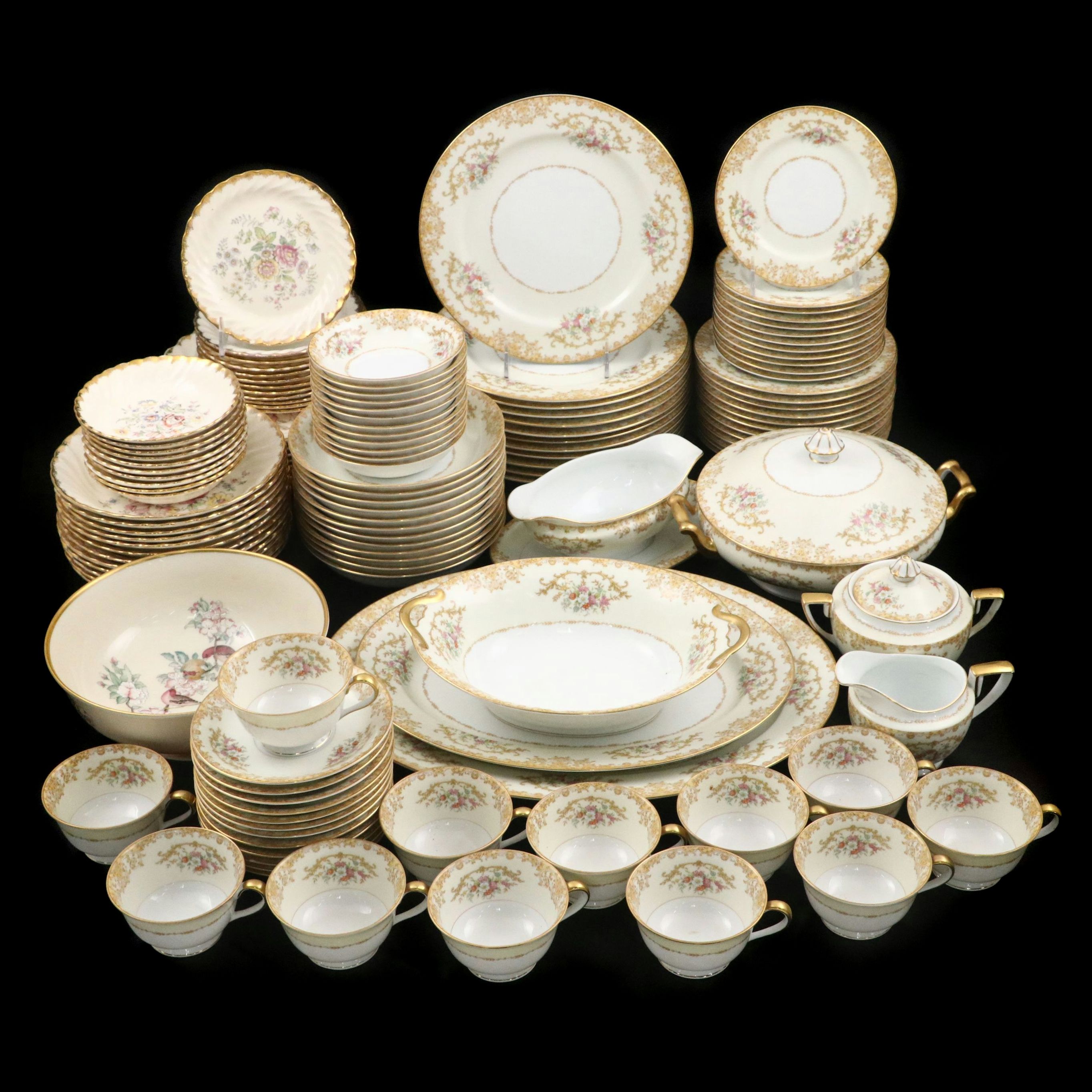 Noritake and Royal China "Southern Charm" Porcelain Dinnerware